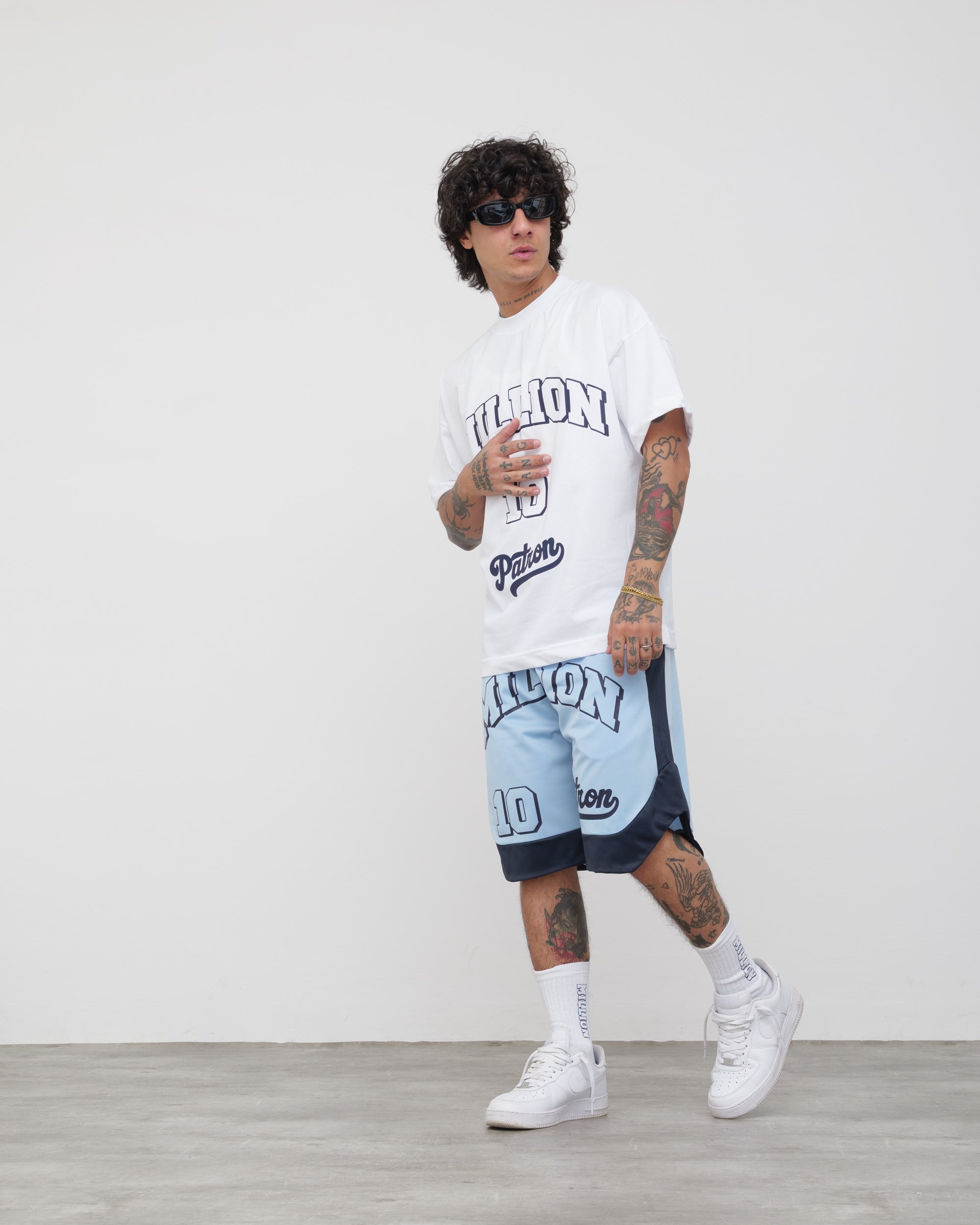 Rione Light Blue Shorts
