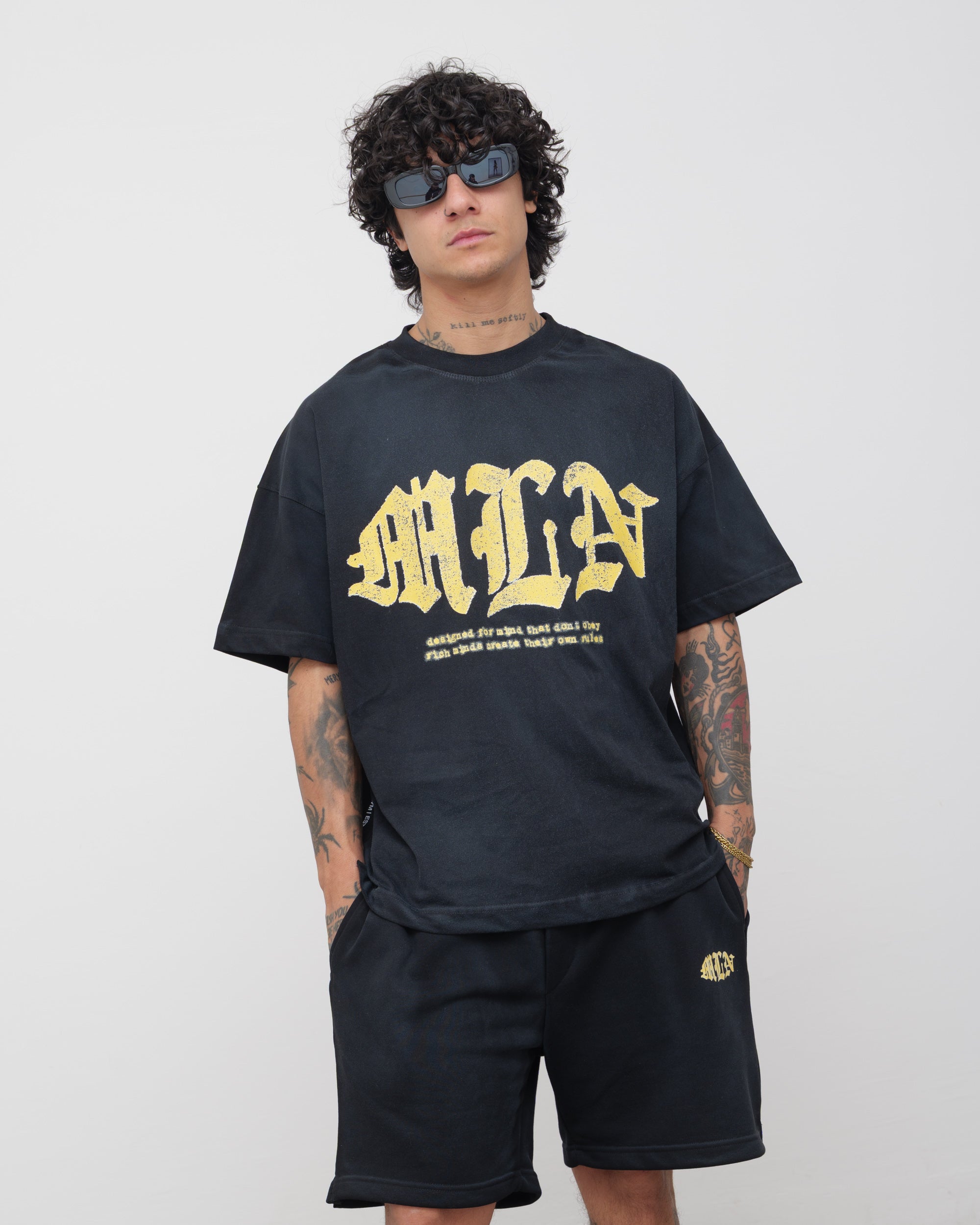 MLN Black T-Shirt