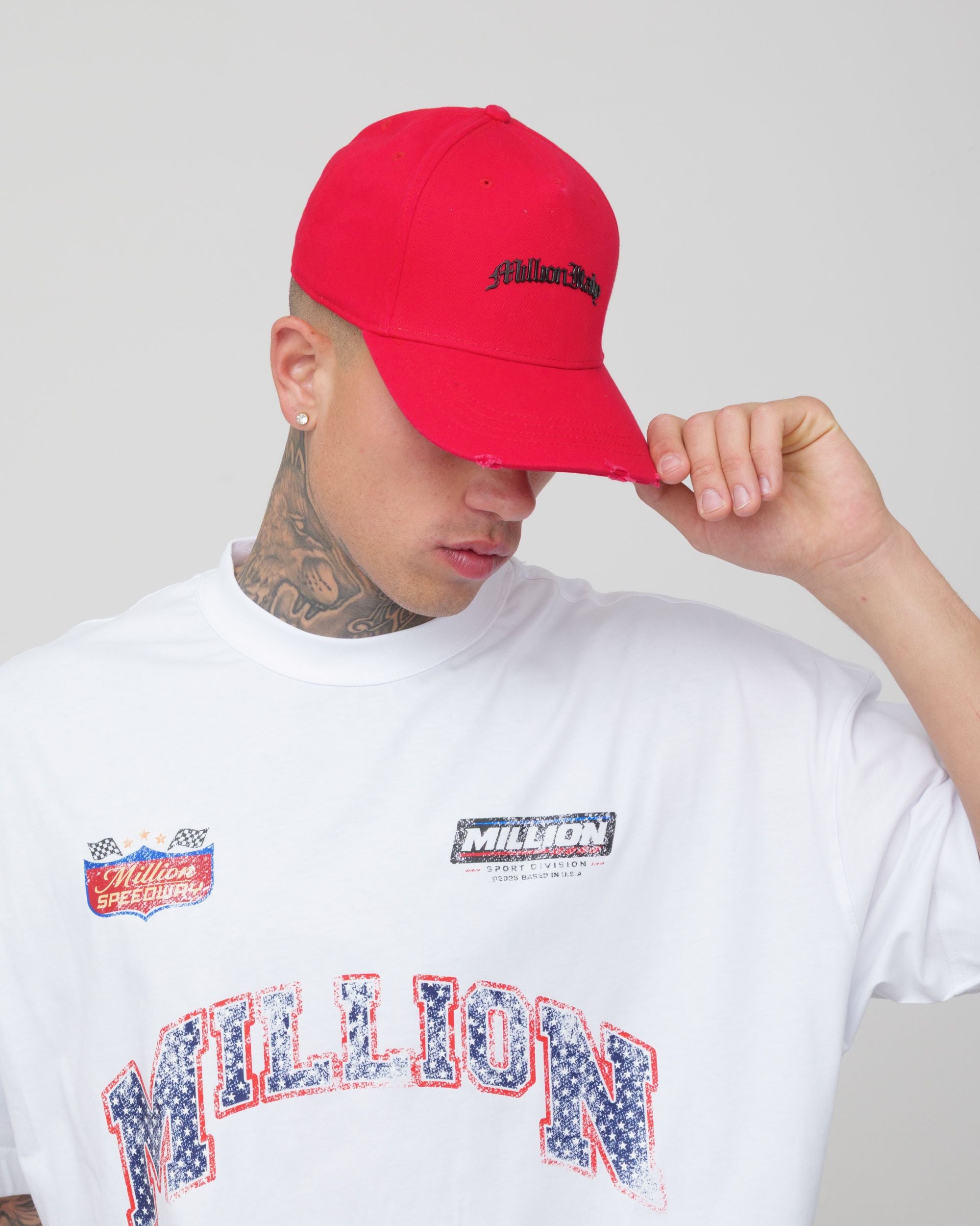 White Racing T-Shirt