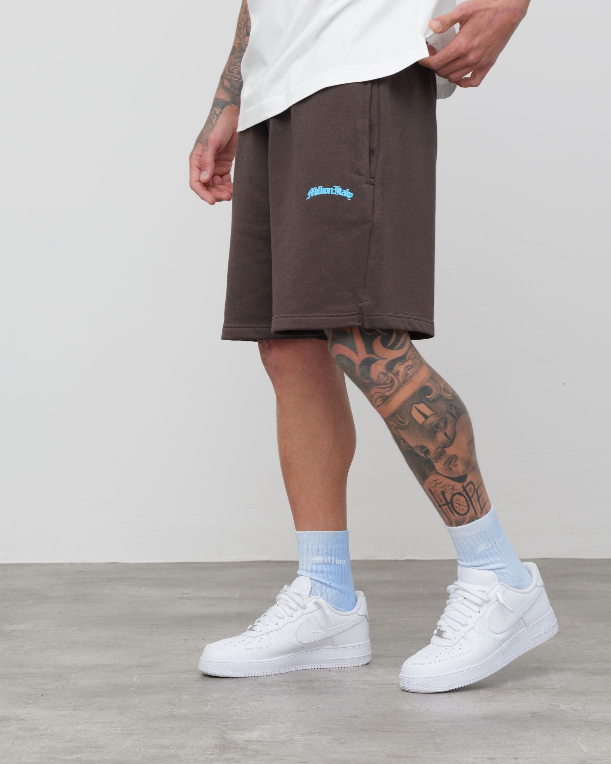 Light Blue Moro SIGILLVM Shorts