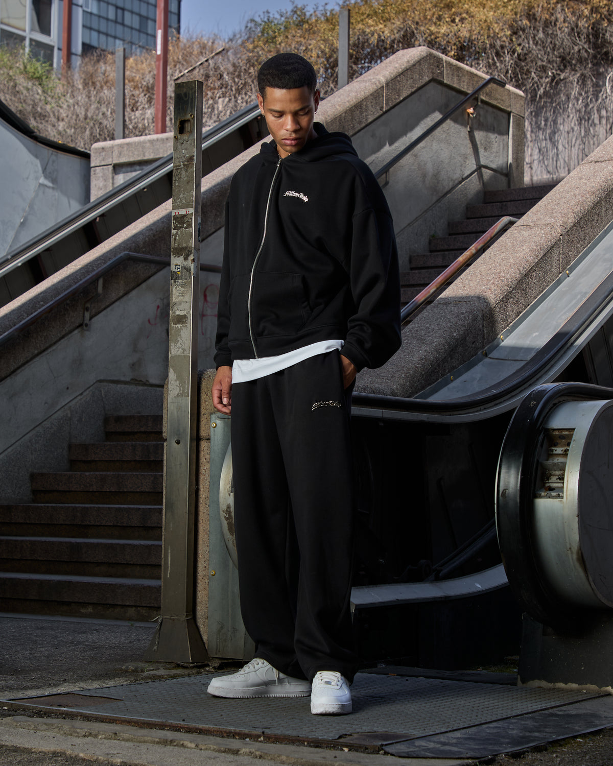 Track Logo Metal Nera