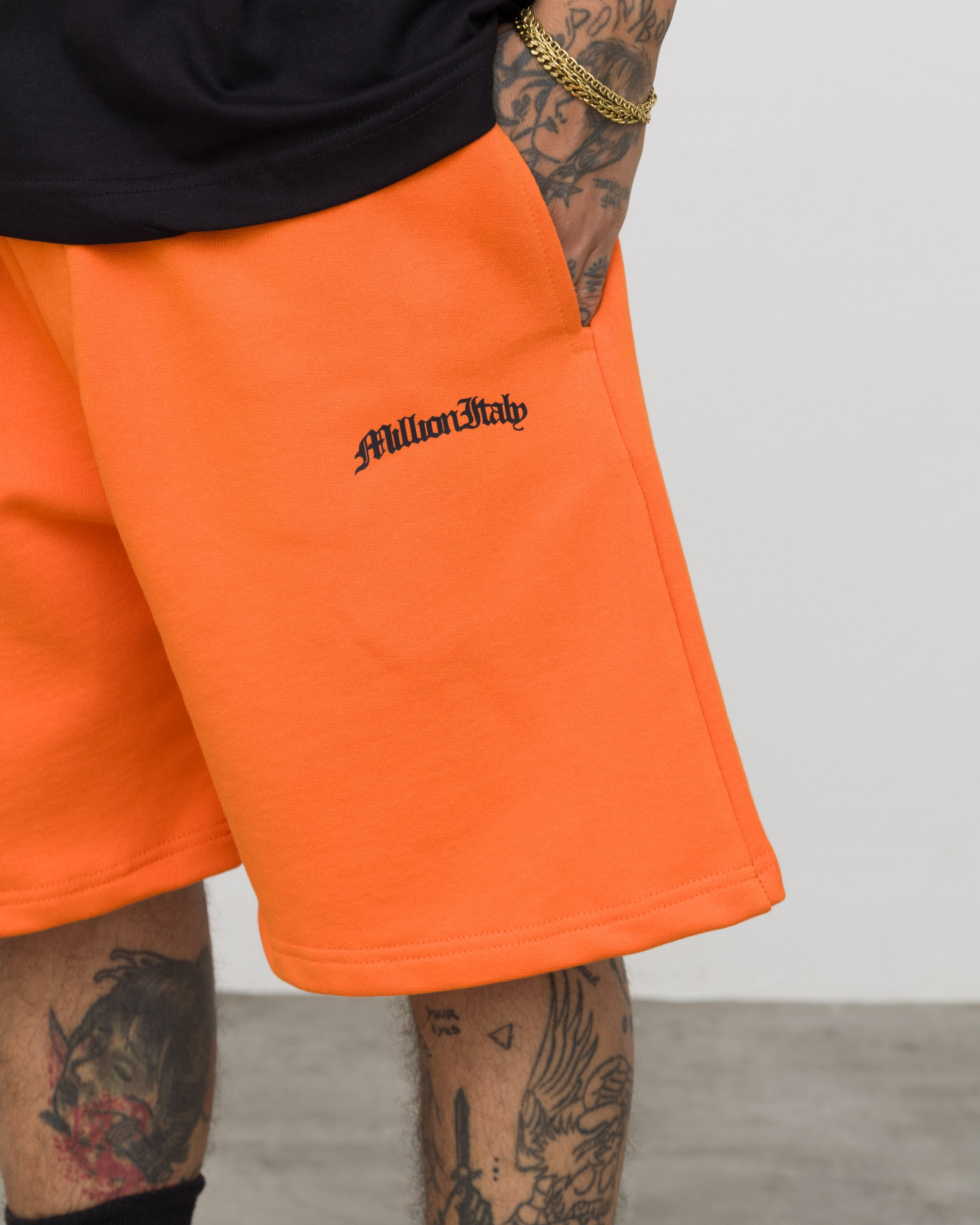 Orange SIGILLVM Shorts