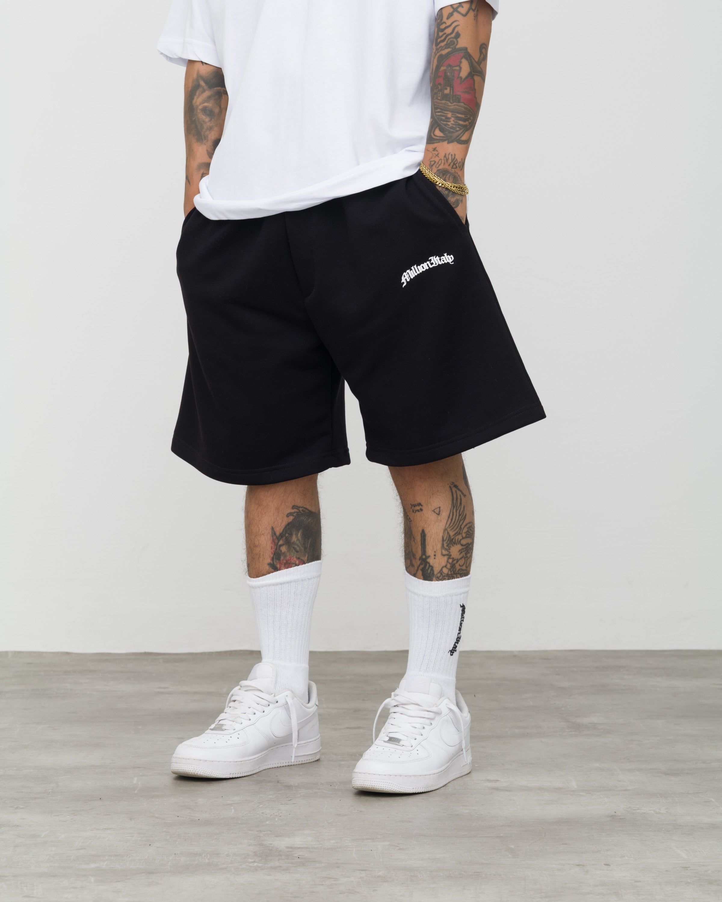 Black SIGILLVM Shorts