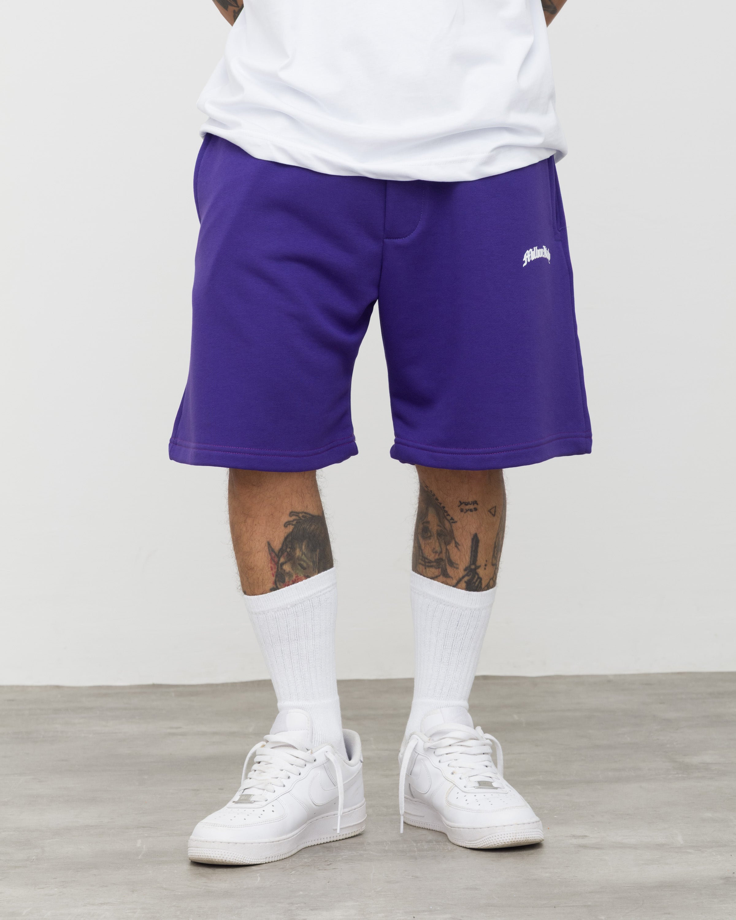 Purple SIGILLVM Shorts