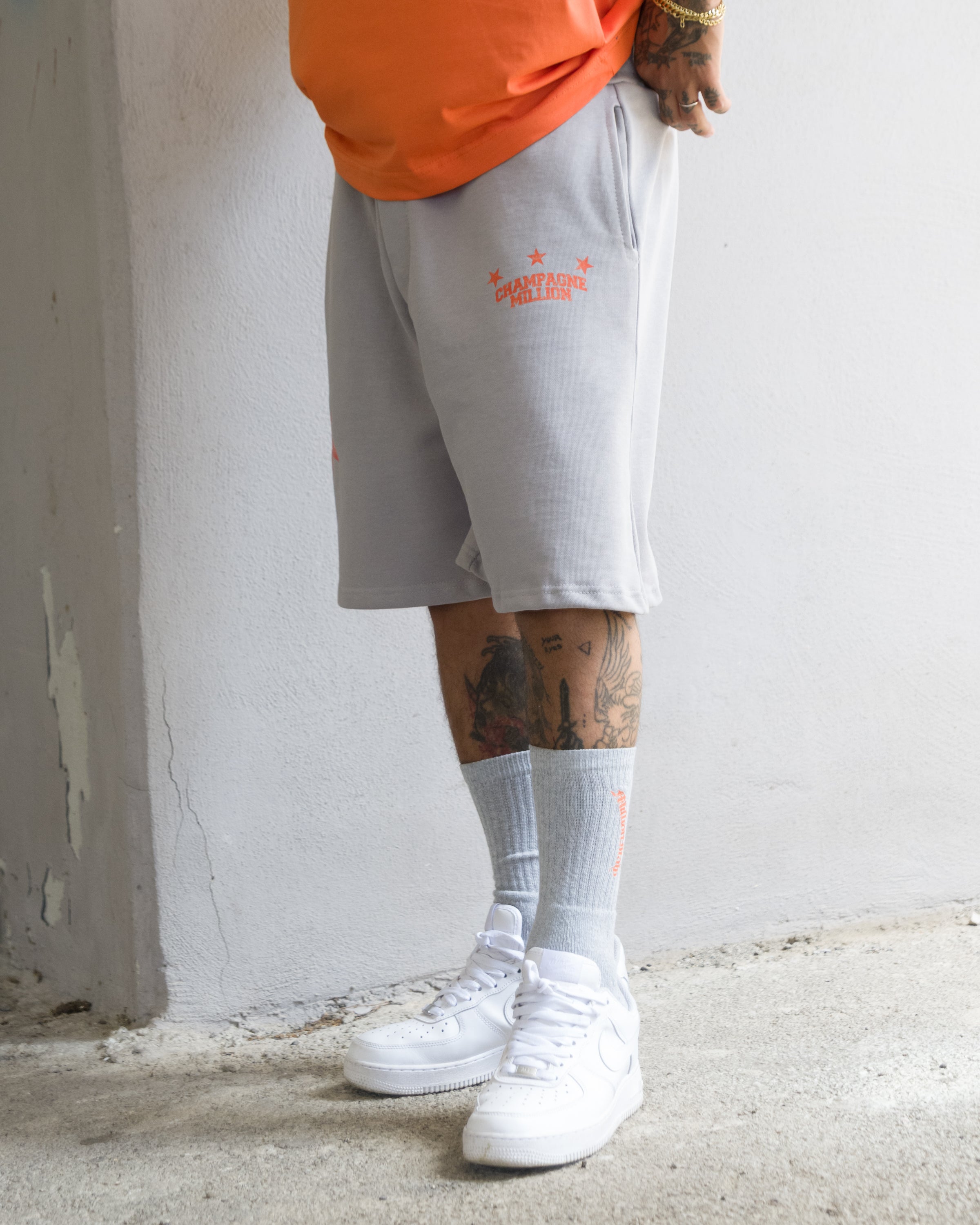 Gray Champagne Million Shorts