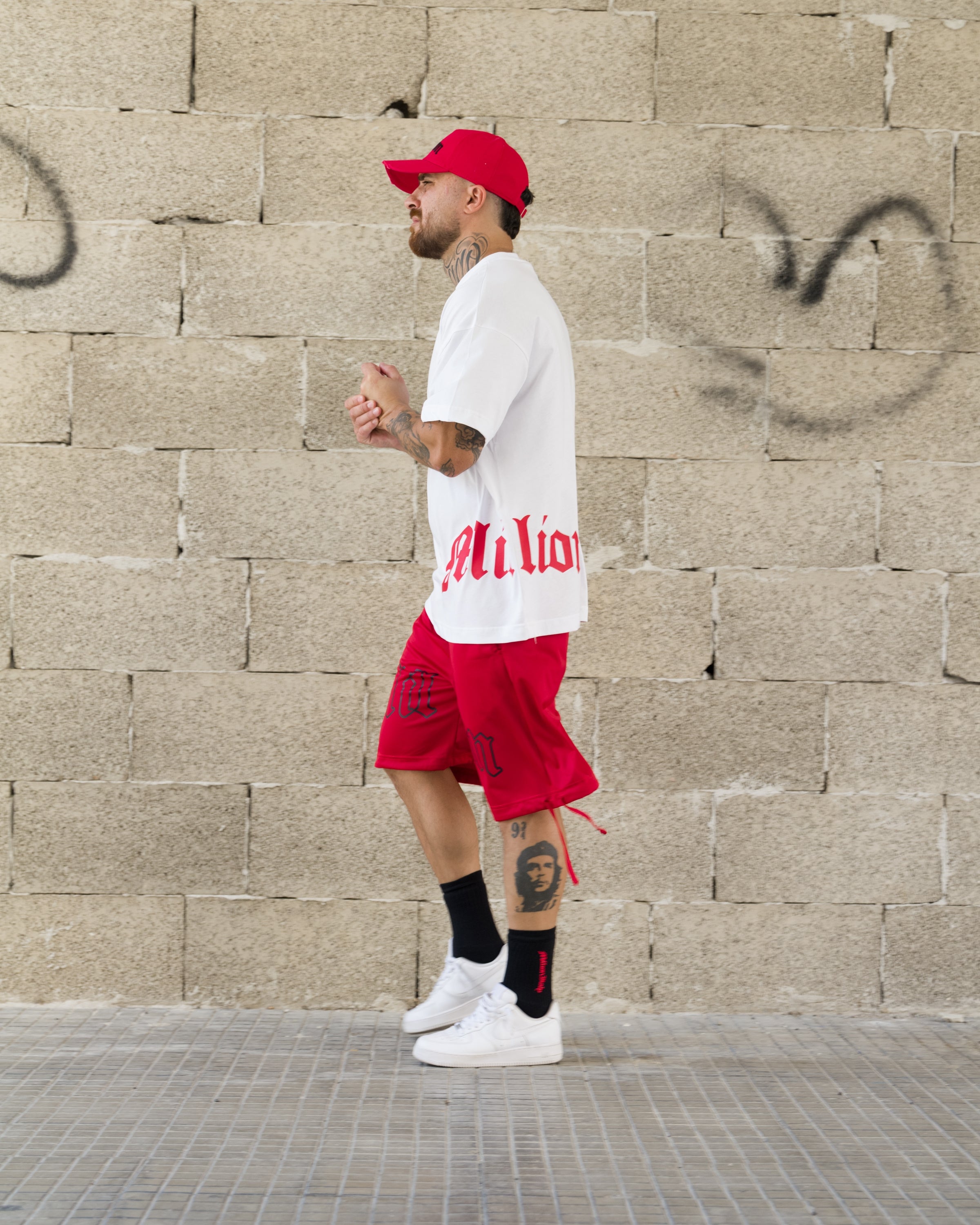 Gothic Shorts Red