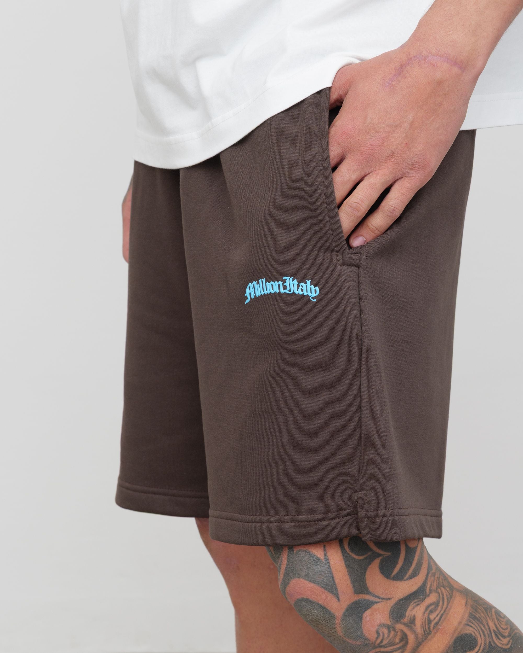Light Blue Moro SIGILLVM Shorts