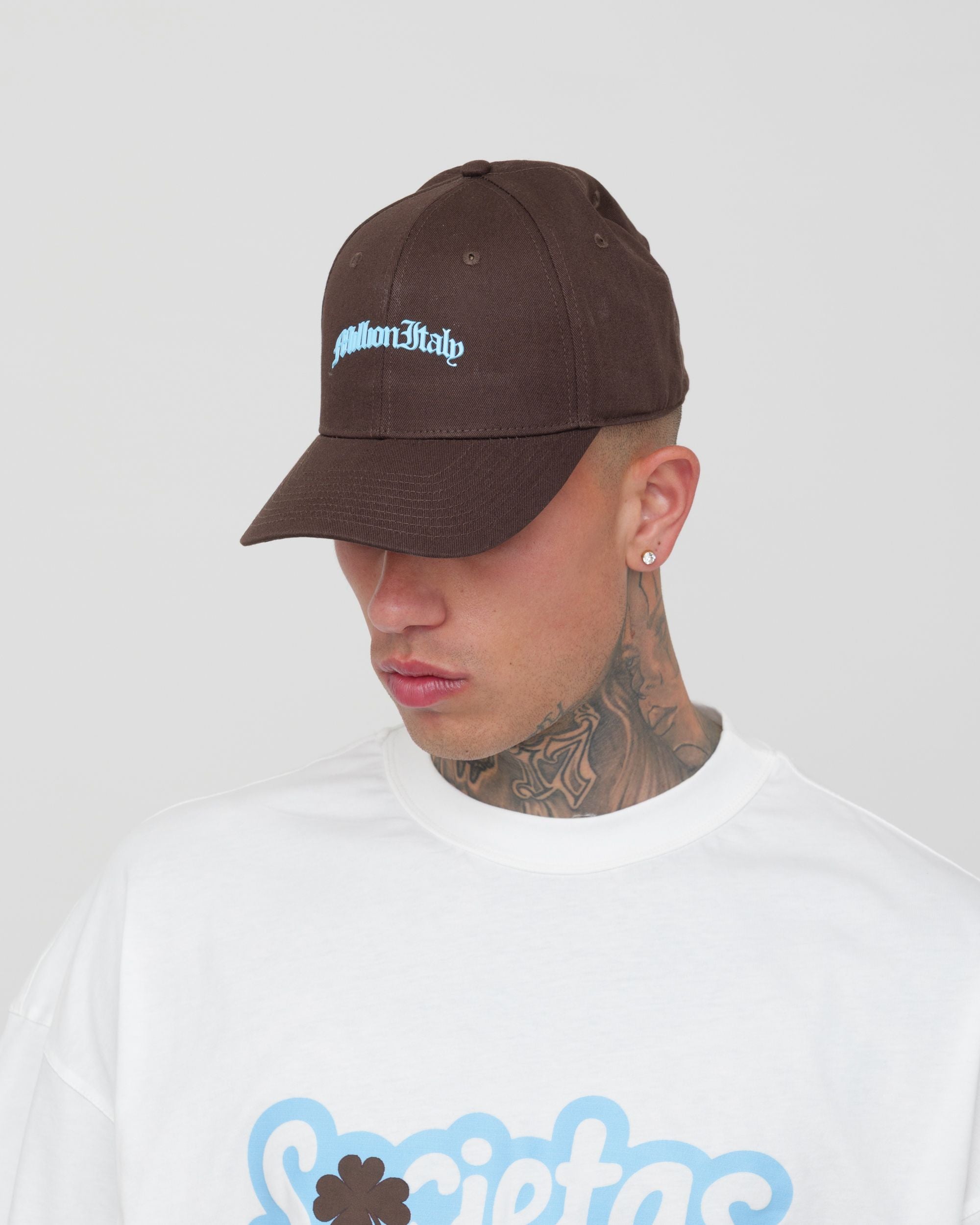 Light Blue Brown SIGILLVM Hat