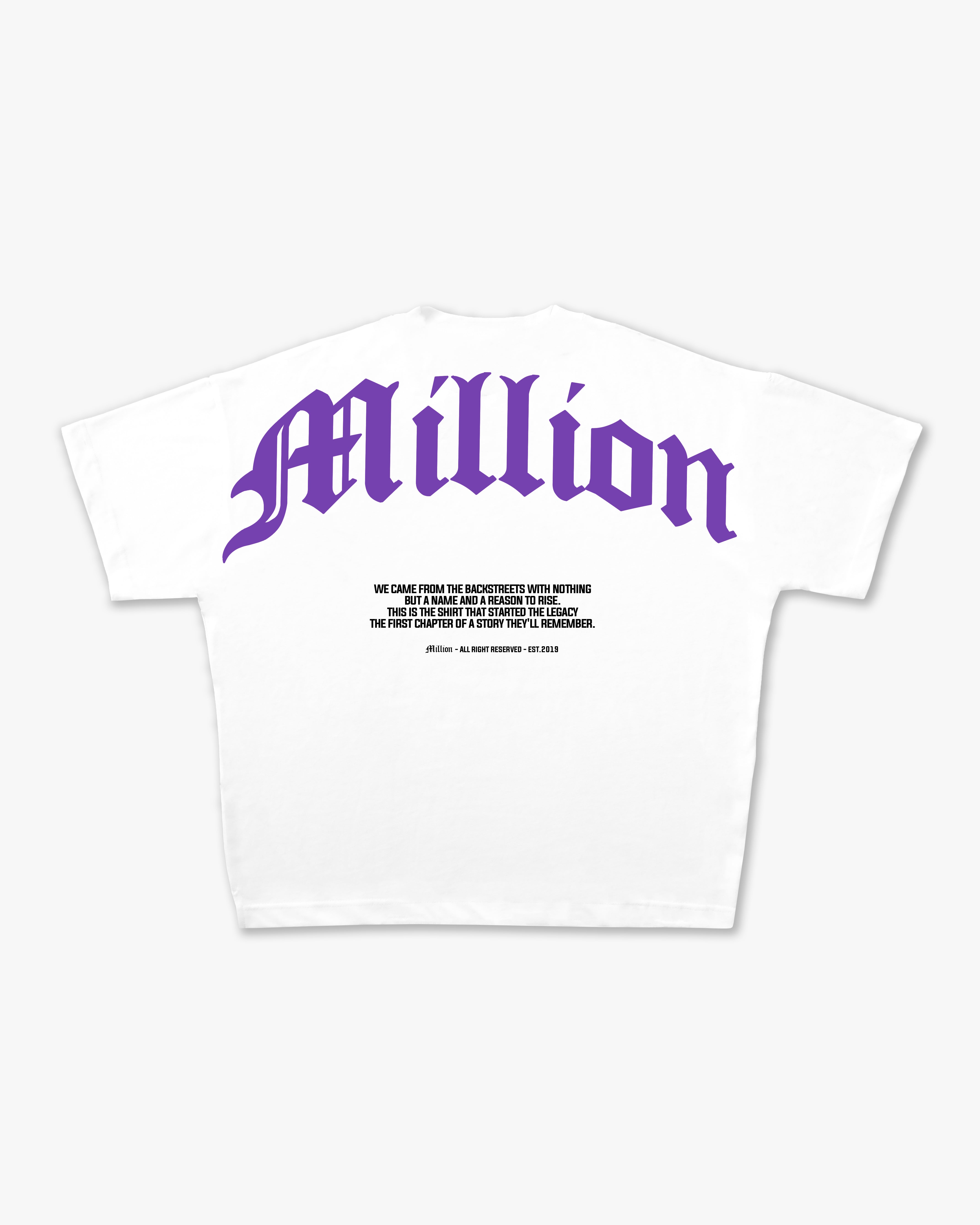 White Origin Purple T-Shirt