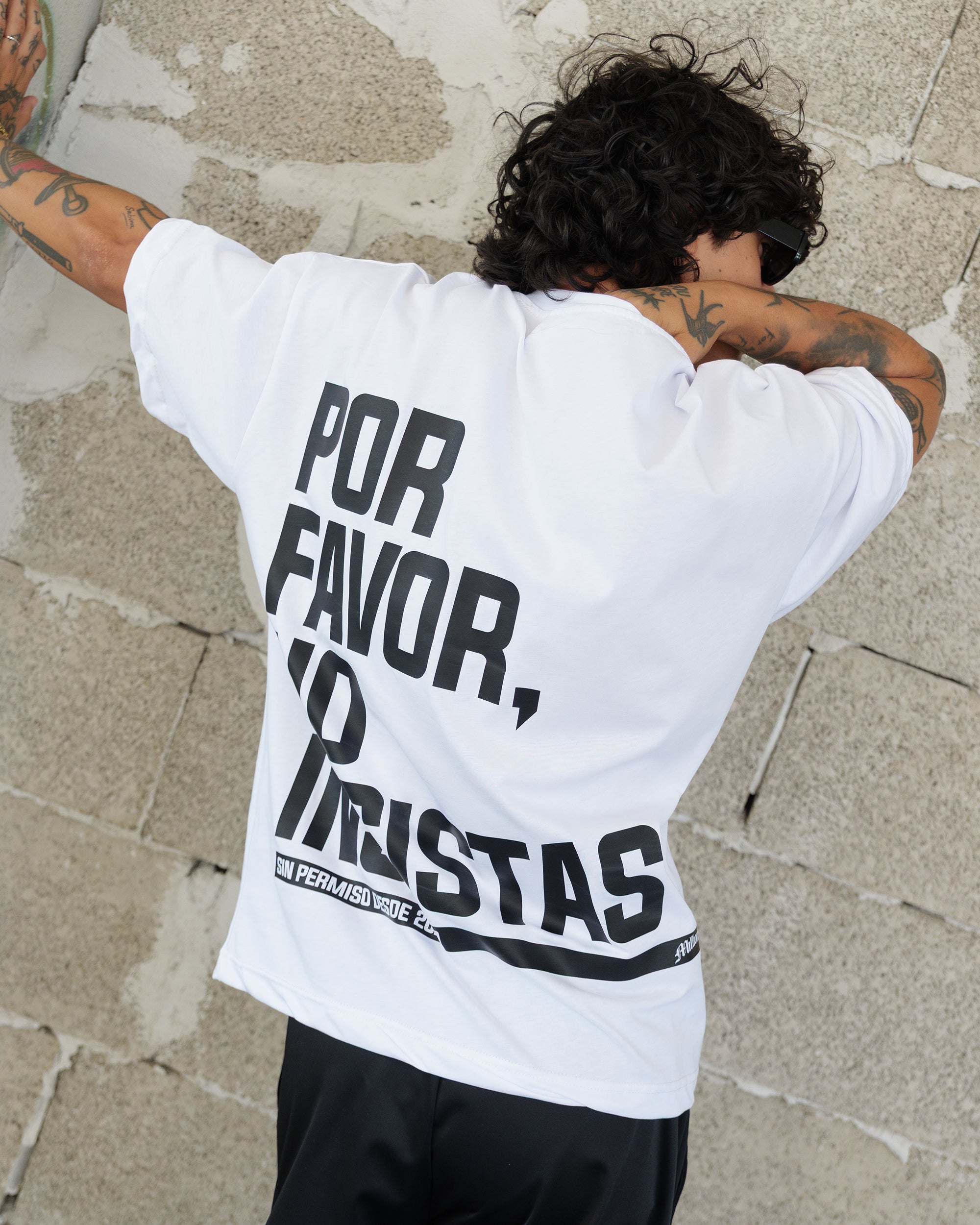 White No Insistas T-Shirt