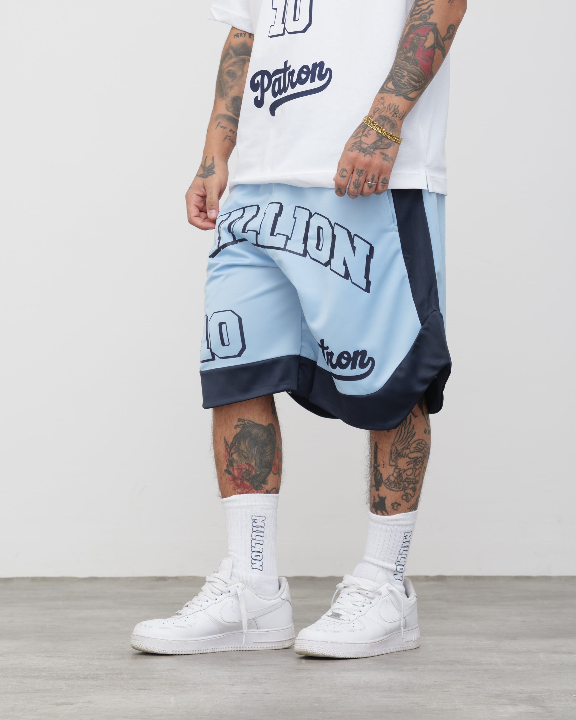 Rione Light Blue Shorts