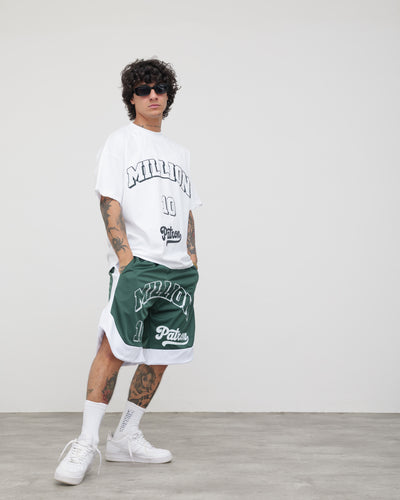Rione Bottle Green Shorts