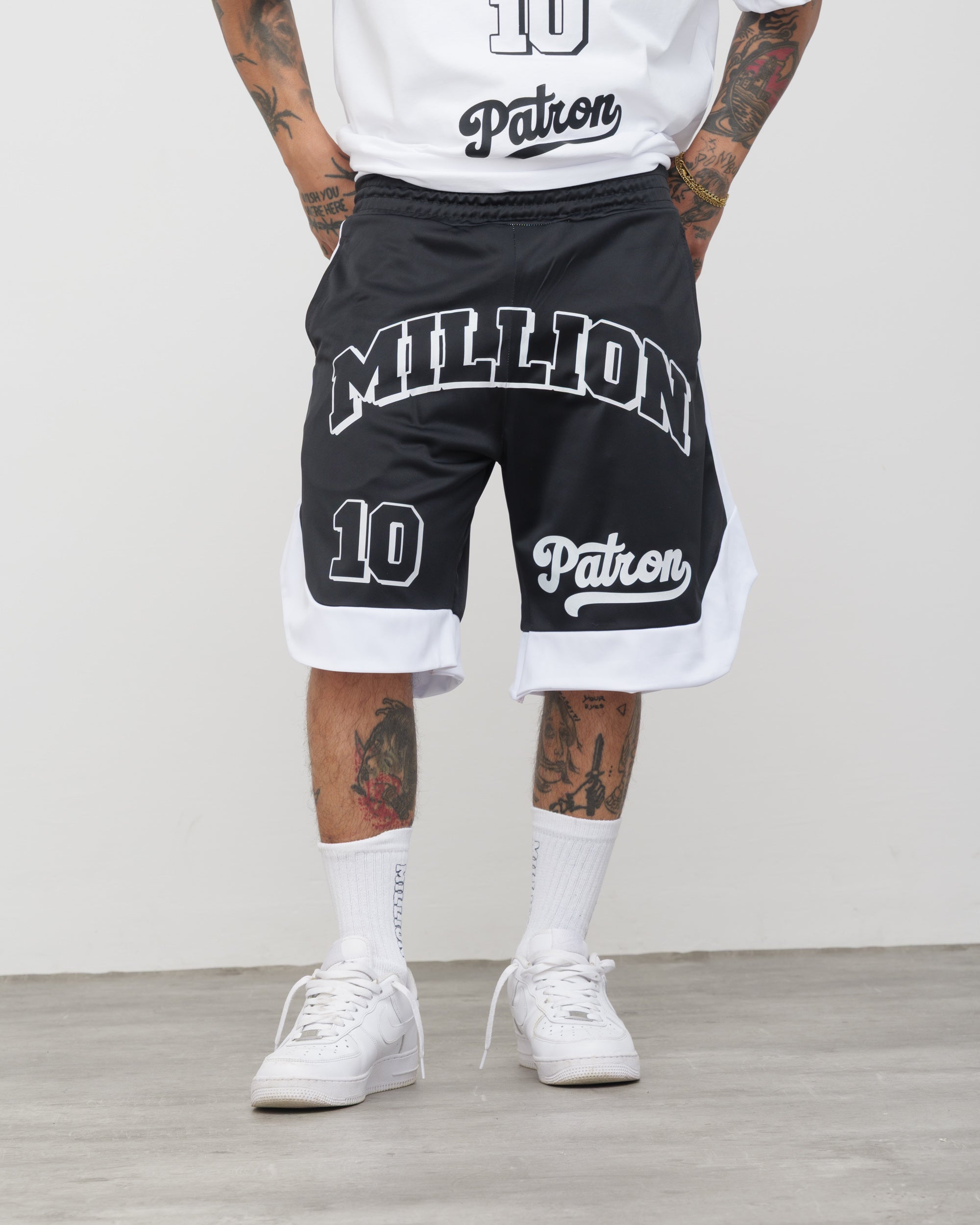 Rione Black Shorts