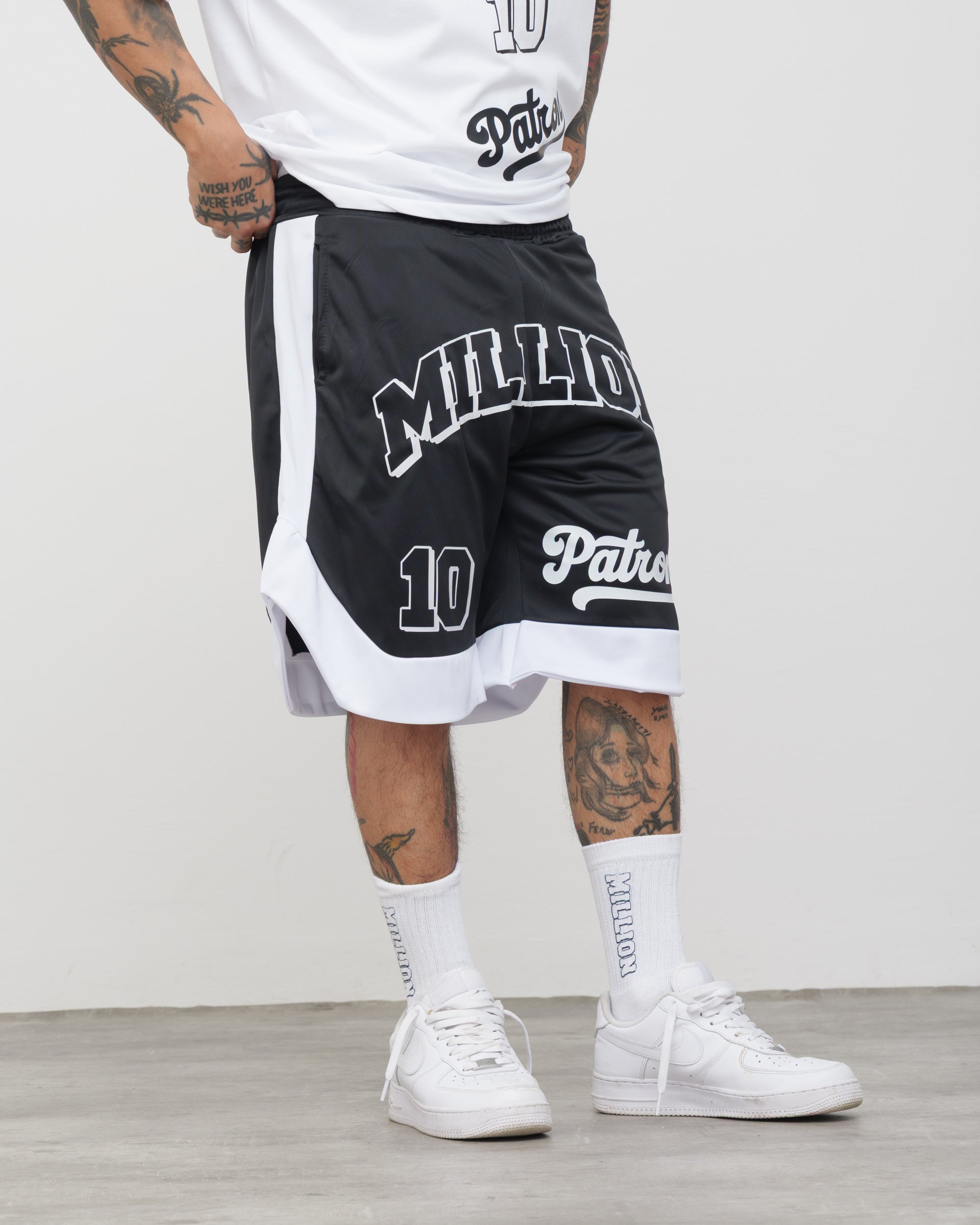Rione Black Shorts