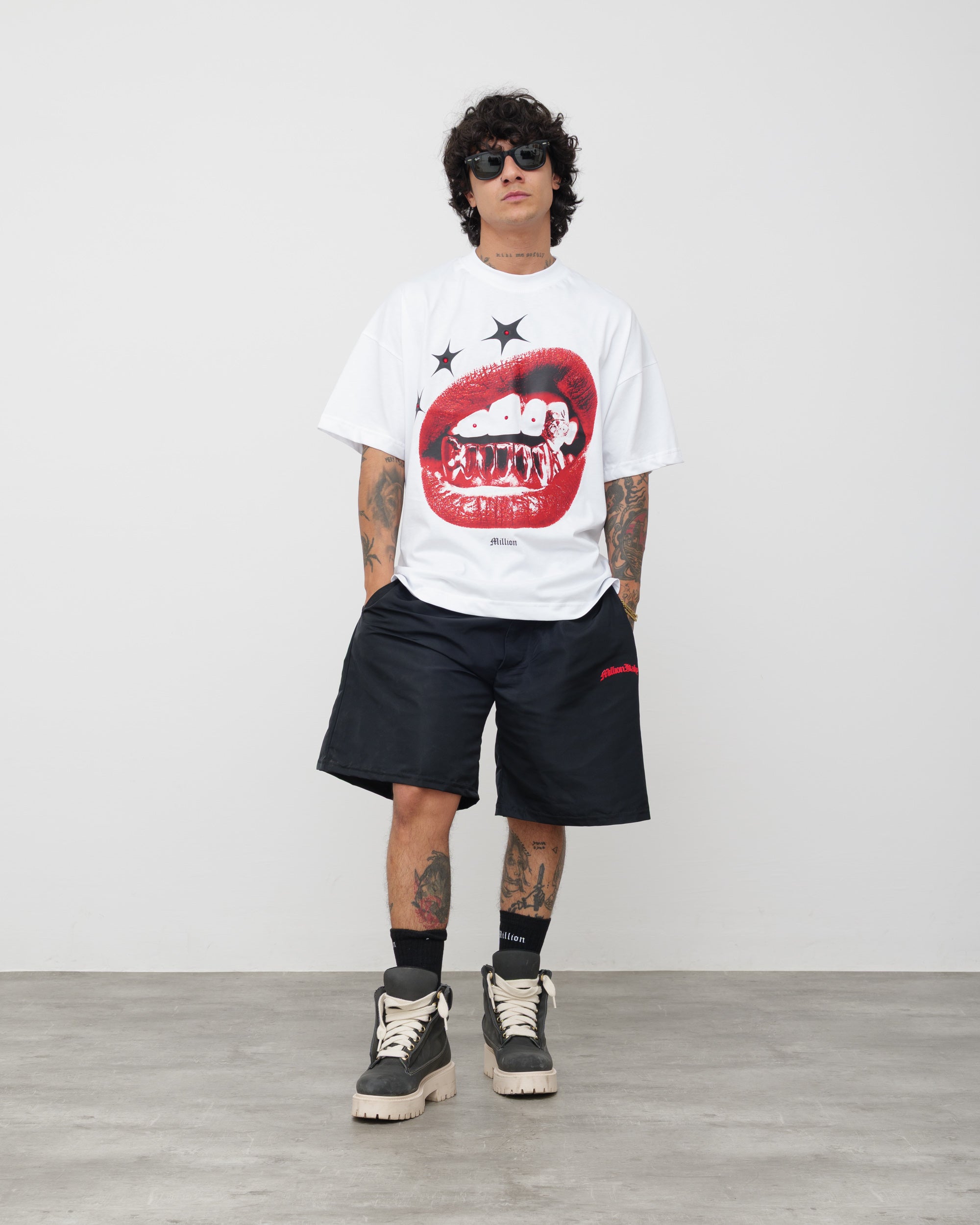 Lips White T-Shirt