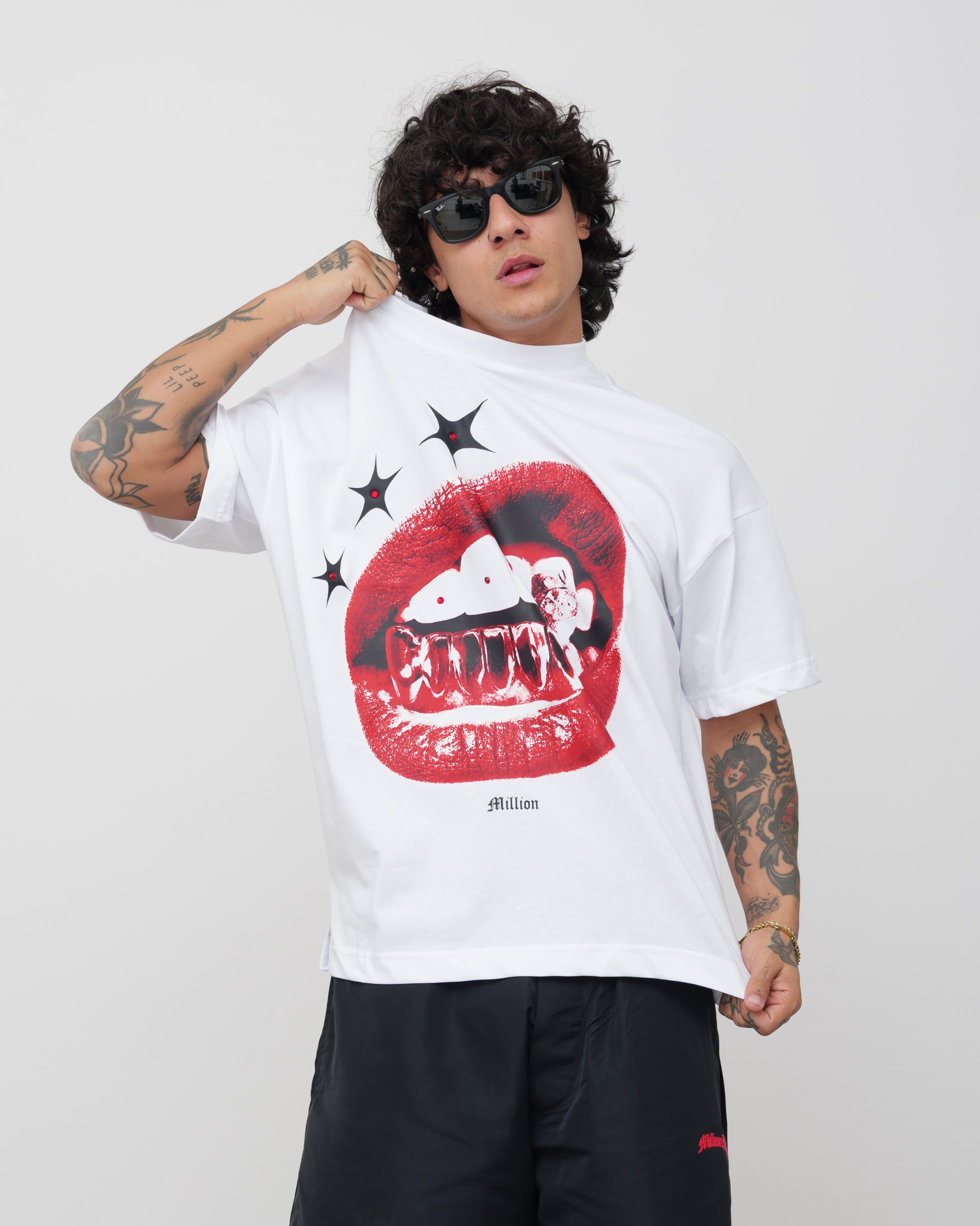 Lips White T-Shirt