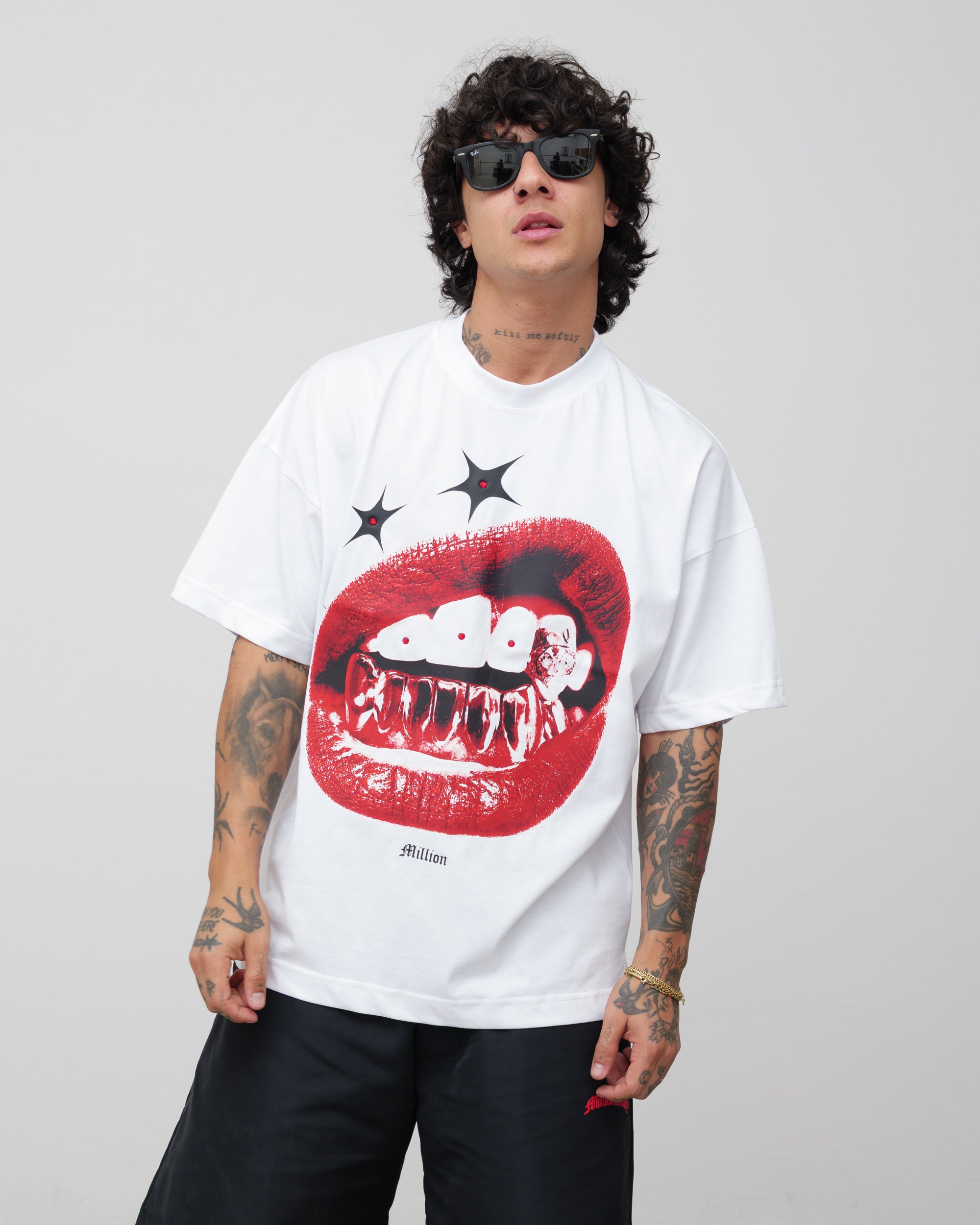 Lips White T-Shirt