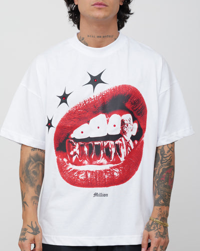 Lips White T-Shirt