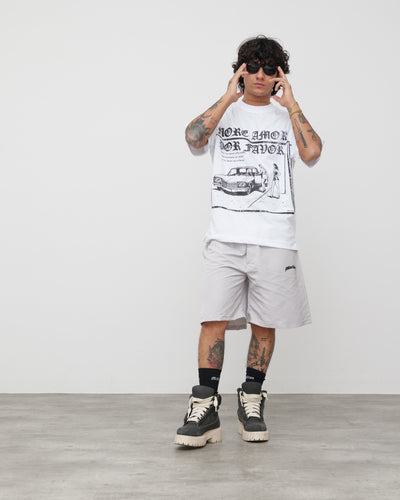 Tech Shorts Inox - Black Logo