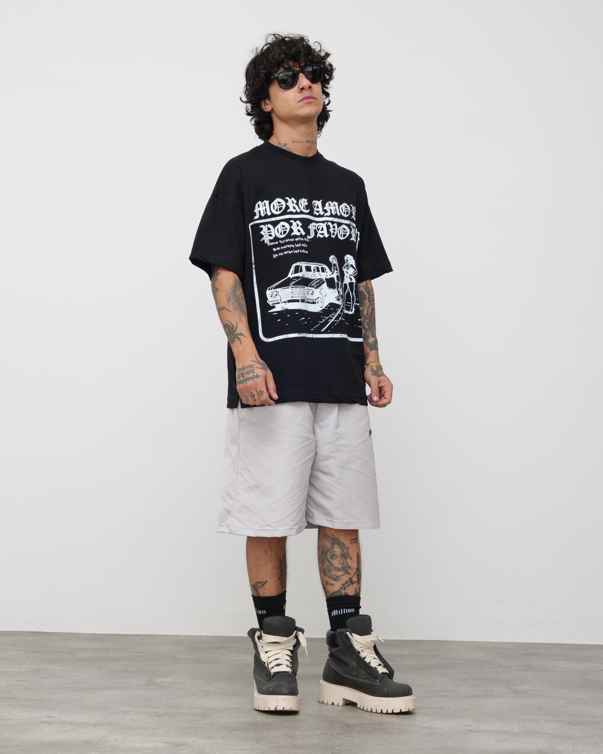 More Amor Black T-Shirt
