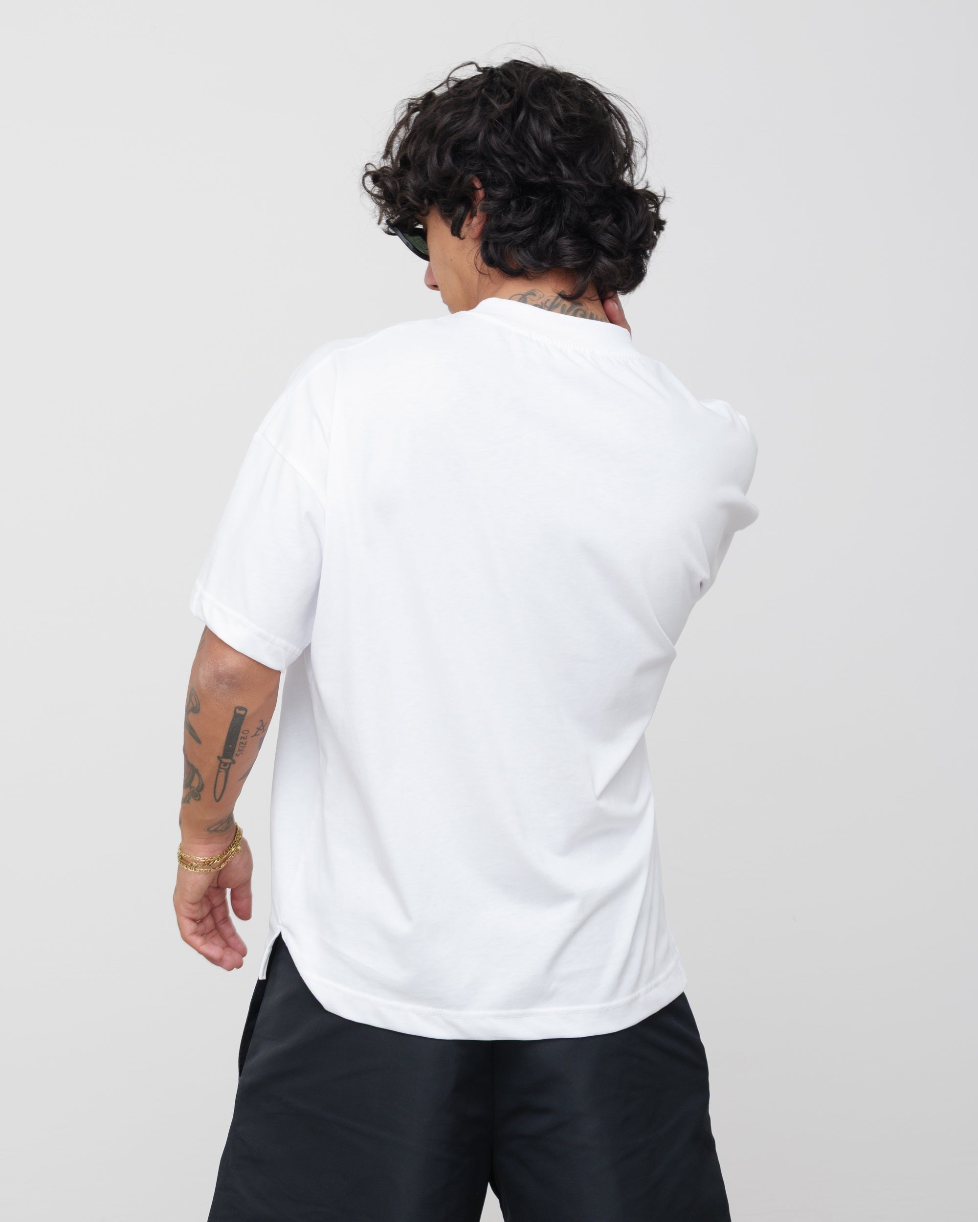 Hustle White T-Shirt