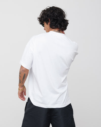 Hustle White T-Shirt