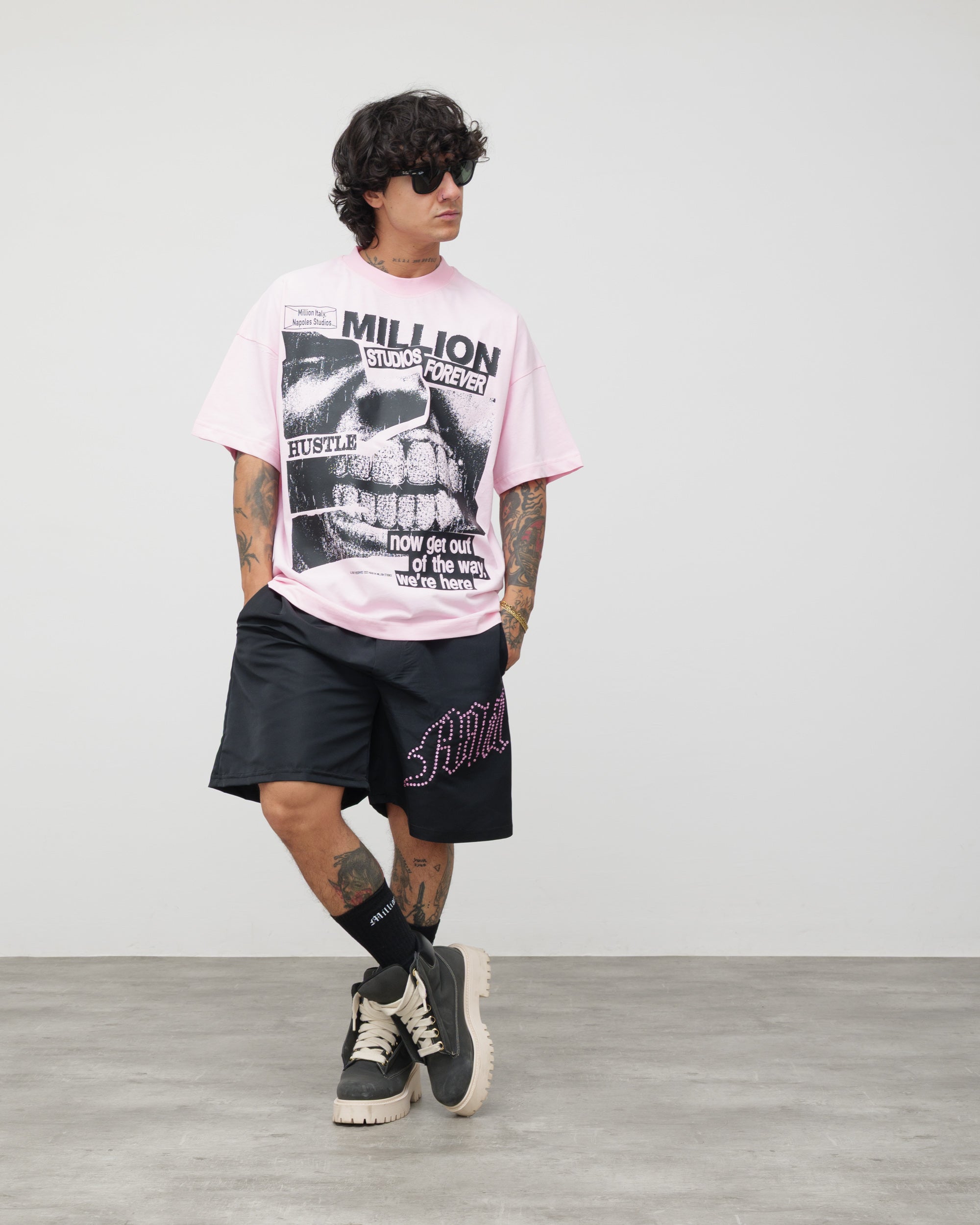 Hustle Pink T-Shirt
