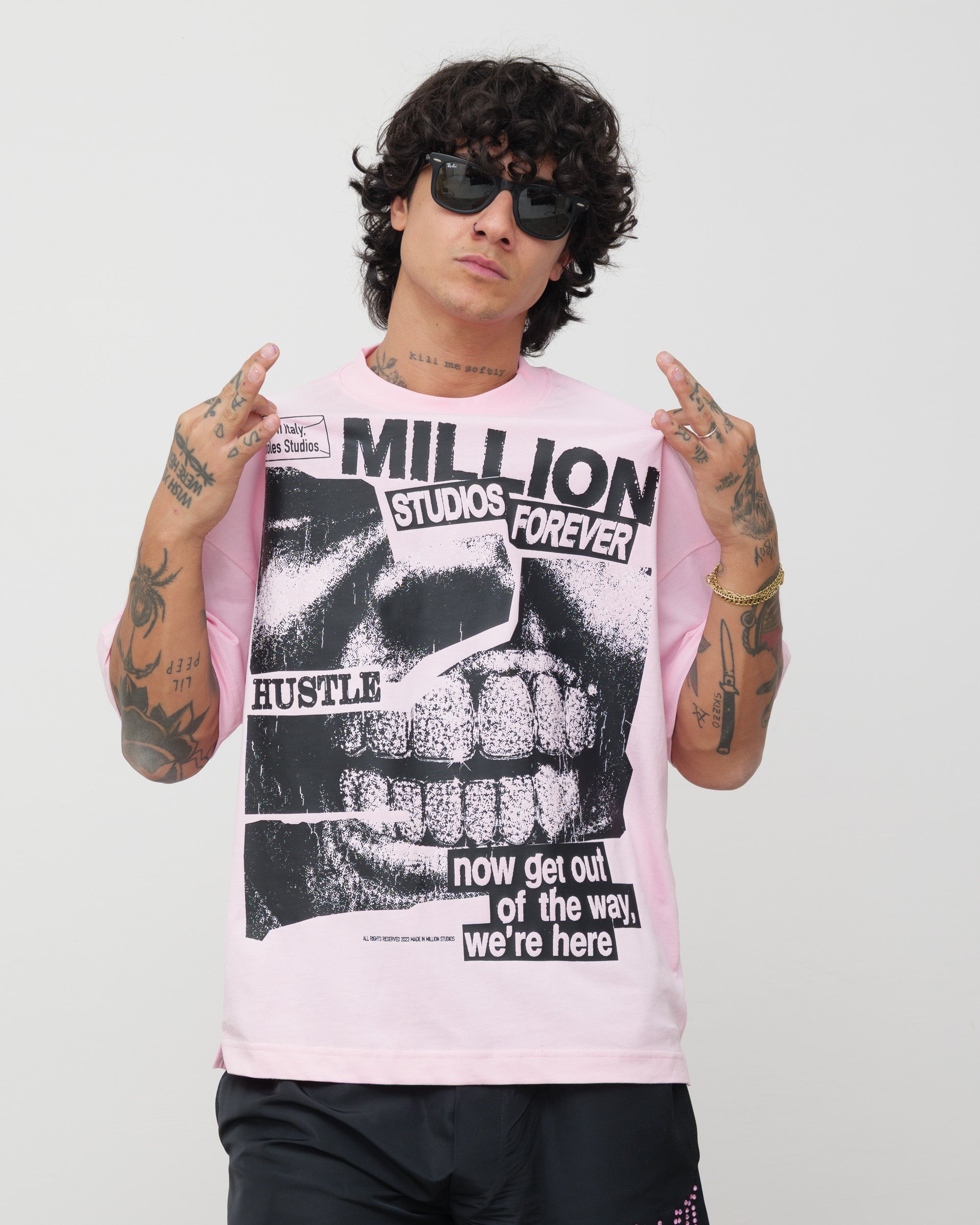 Hustle Pink T-Shirt