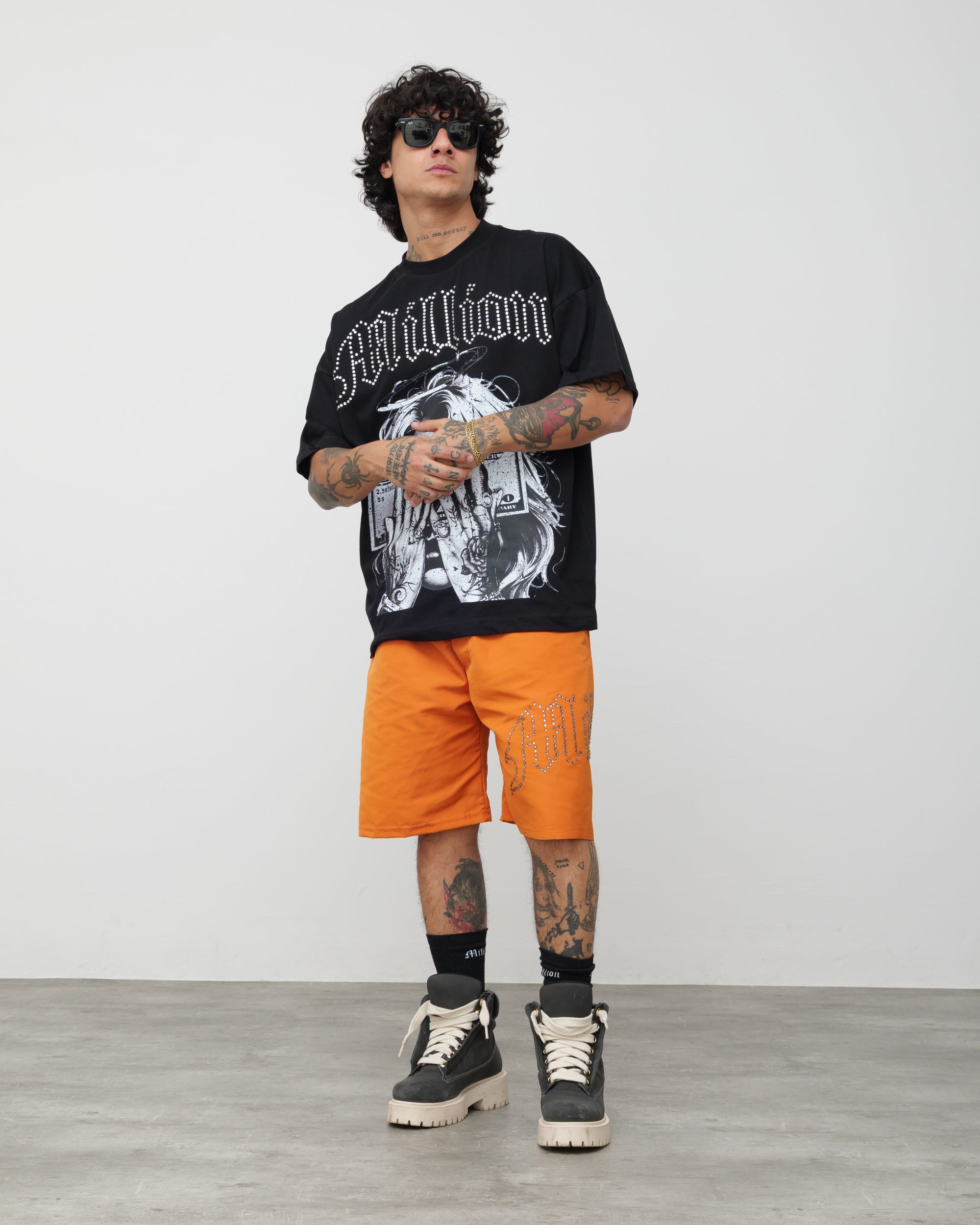 Tech Shorts Orange - Black Diamond