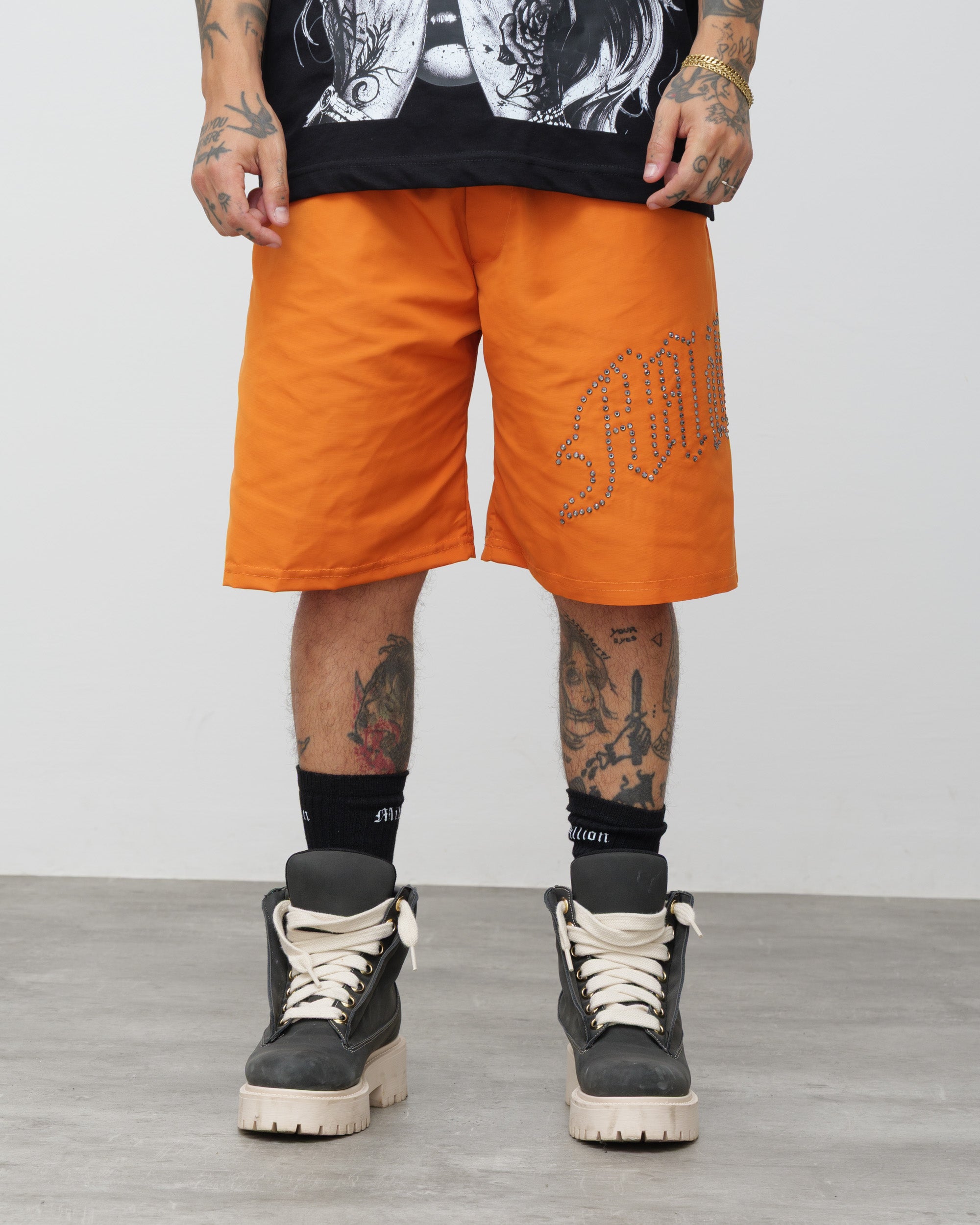 Tech Shorts Orange - Black Diamond