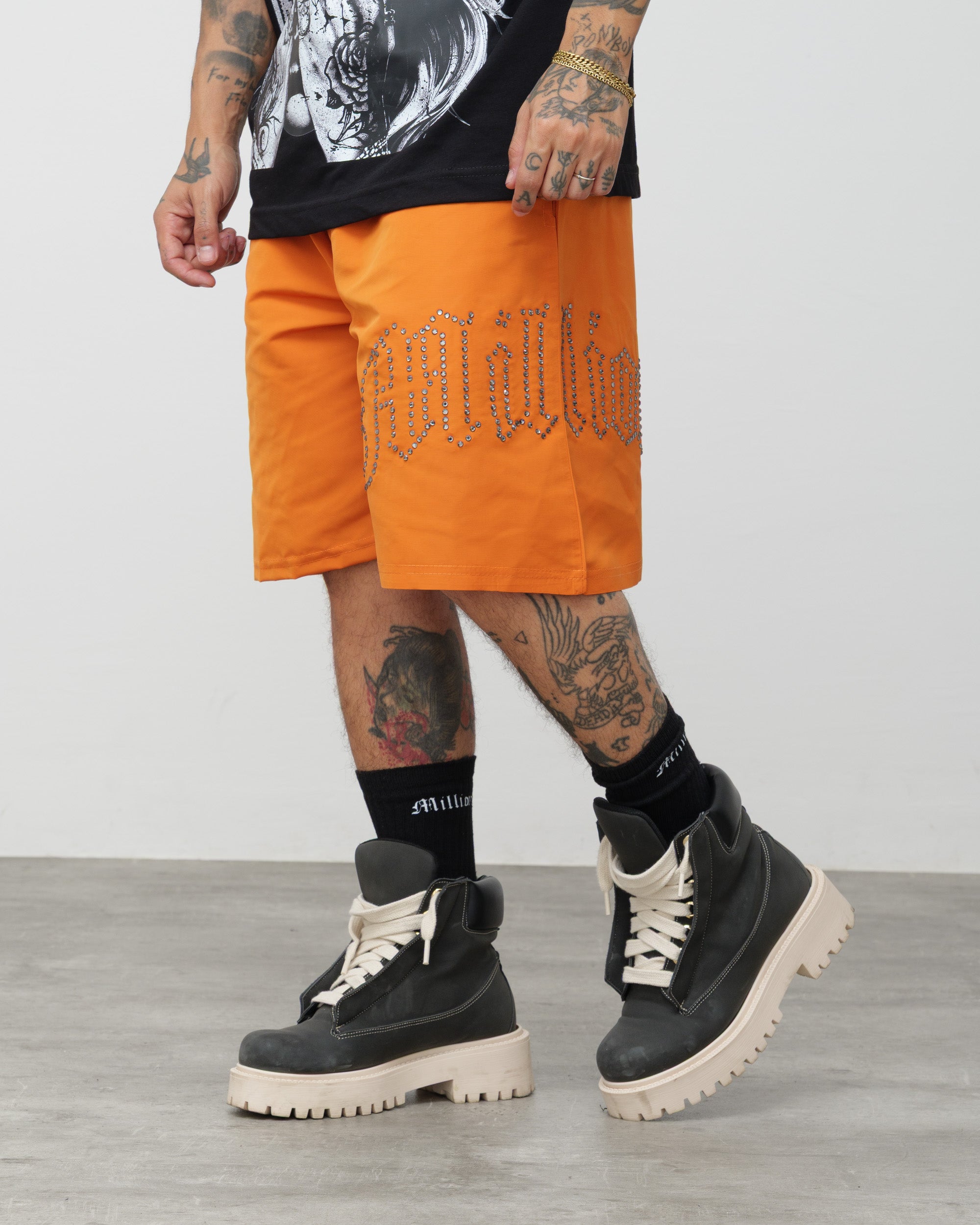 Tech Shorts Orange - Black Diamond