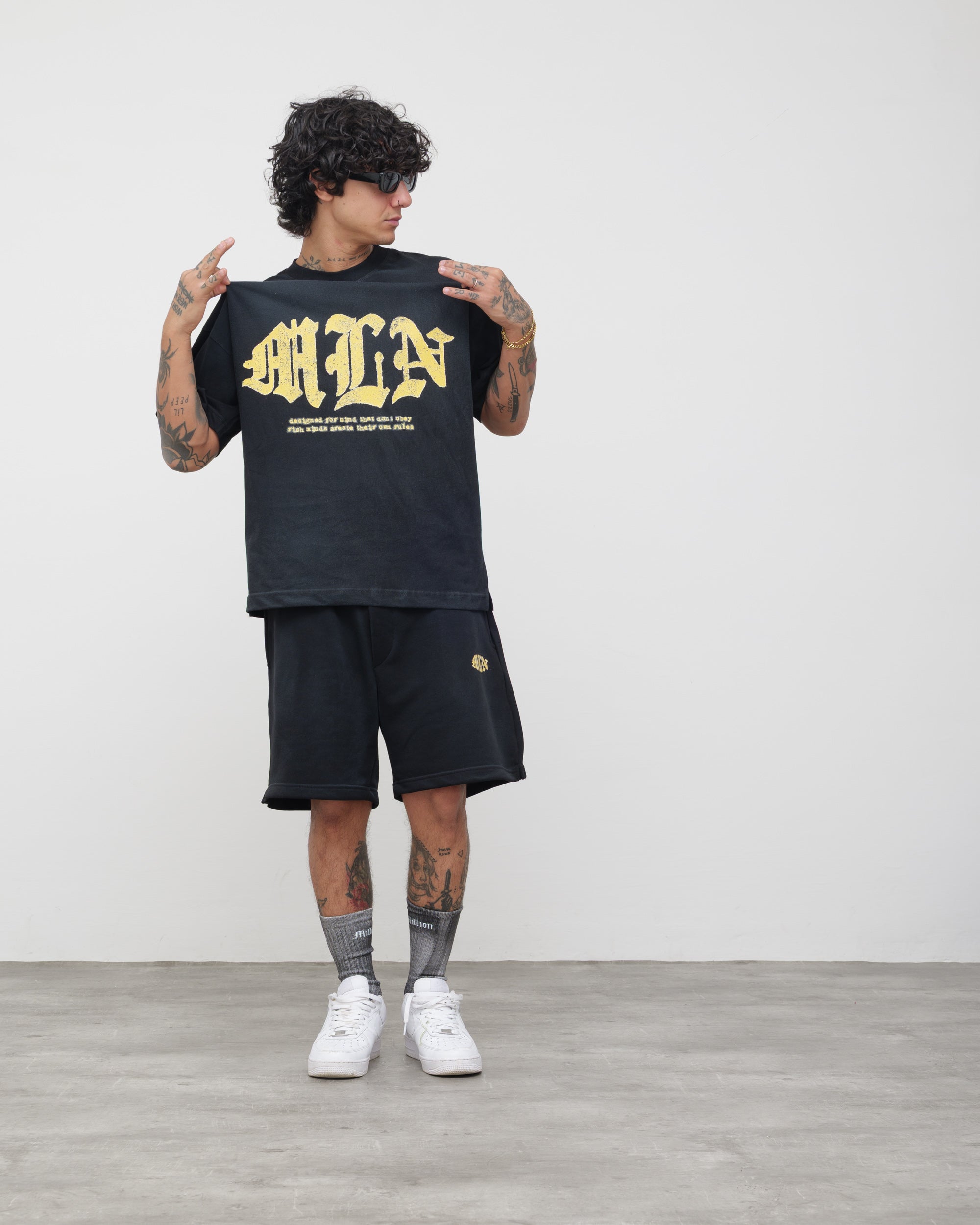 MLN Black T-Shirt
