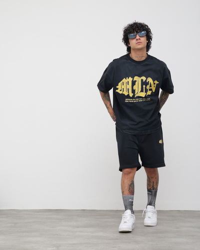MLN Black Shorts