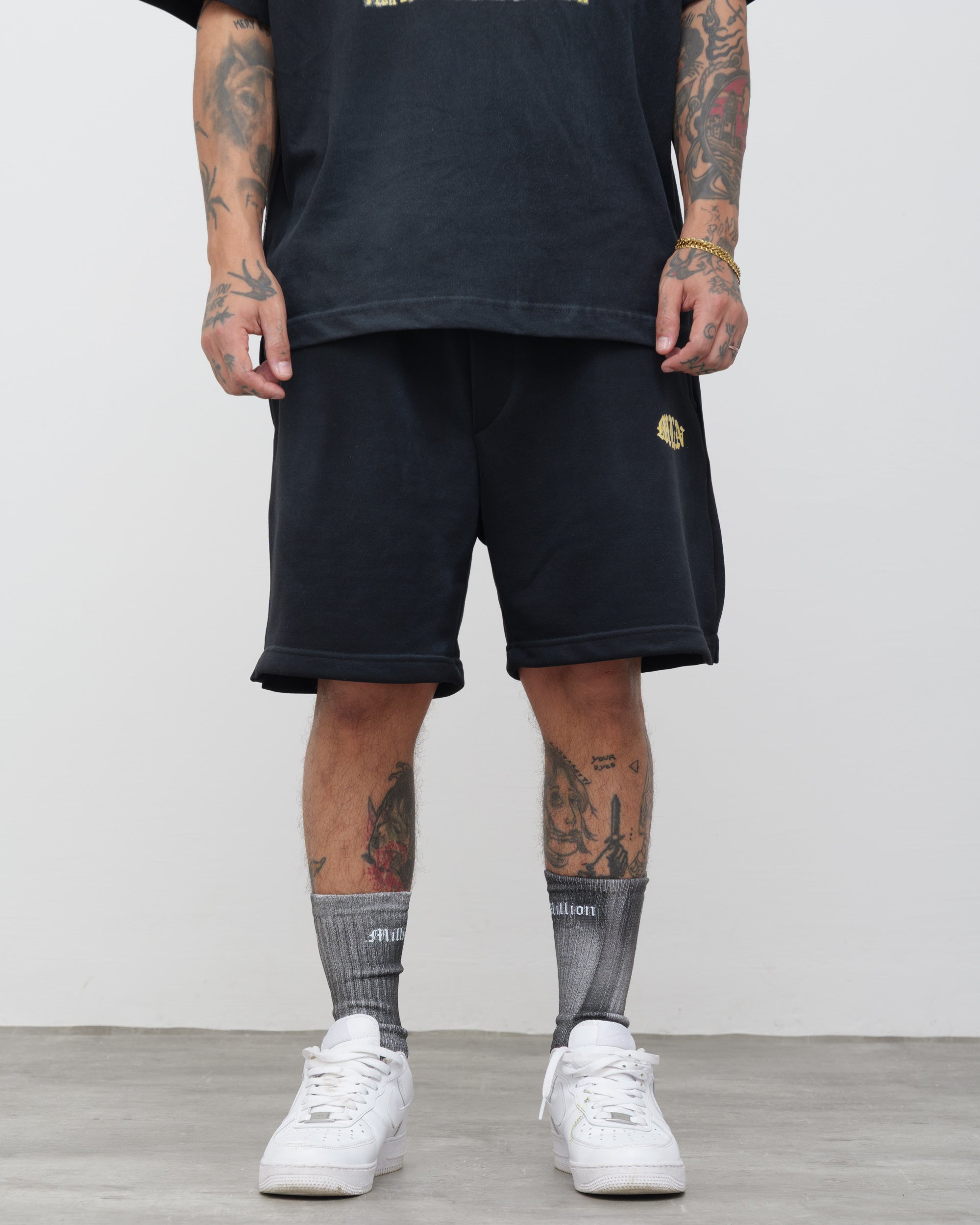 MLN Black Shorts