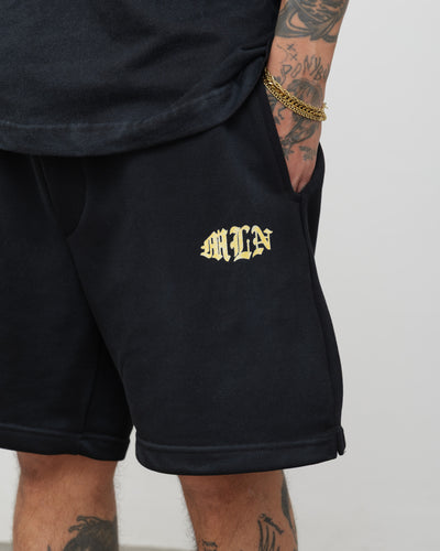 MLN Black Shorts