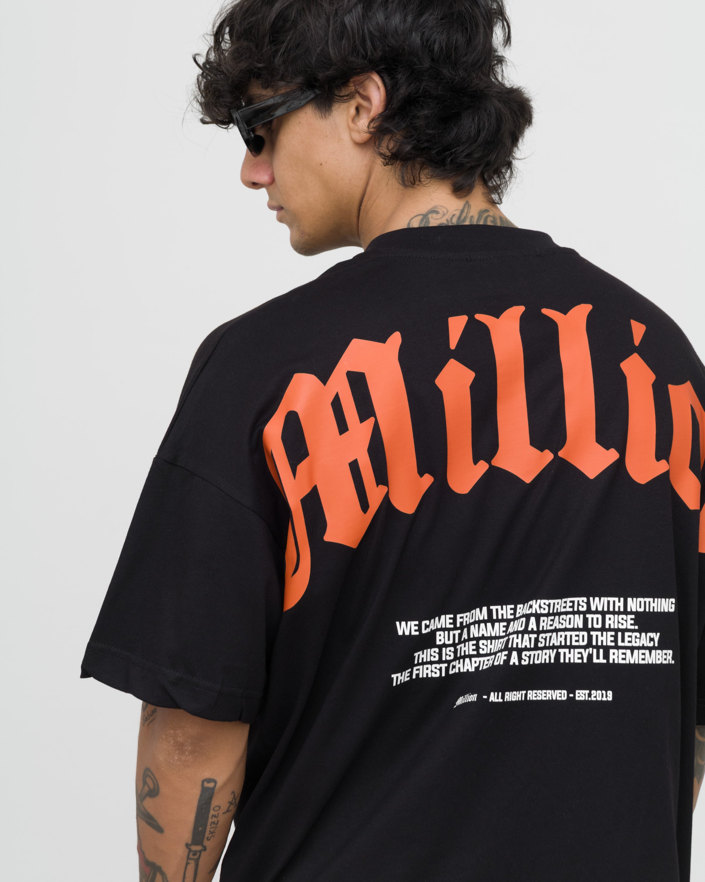 Black Origin Orange T-Shirt
