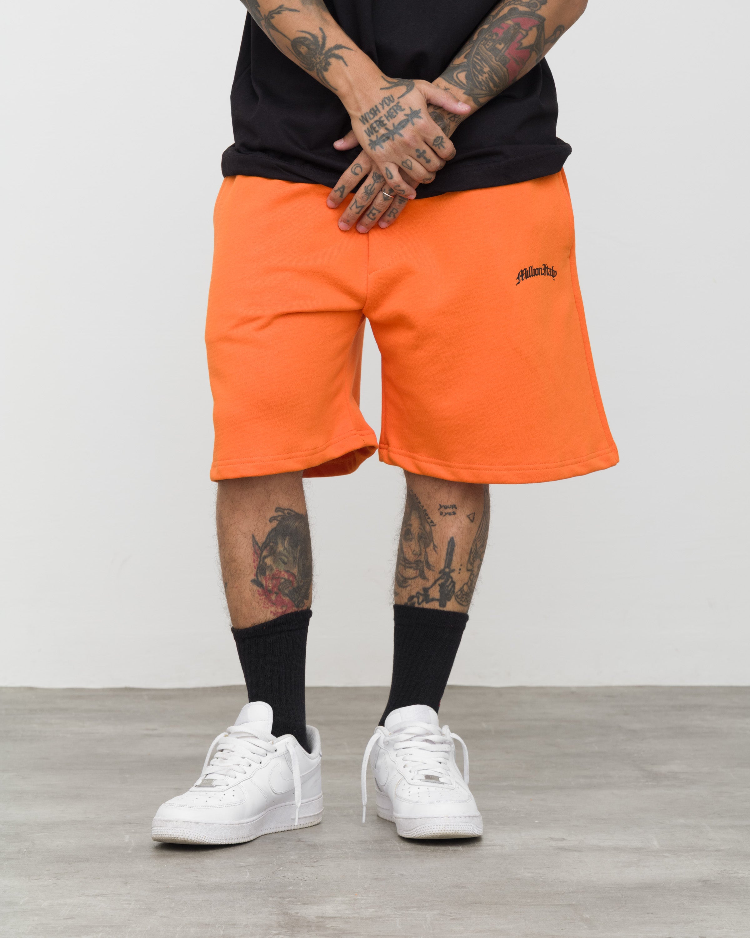 Orange SIGILLVM Shorts