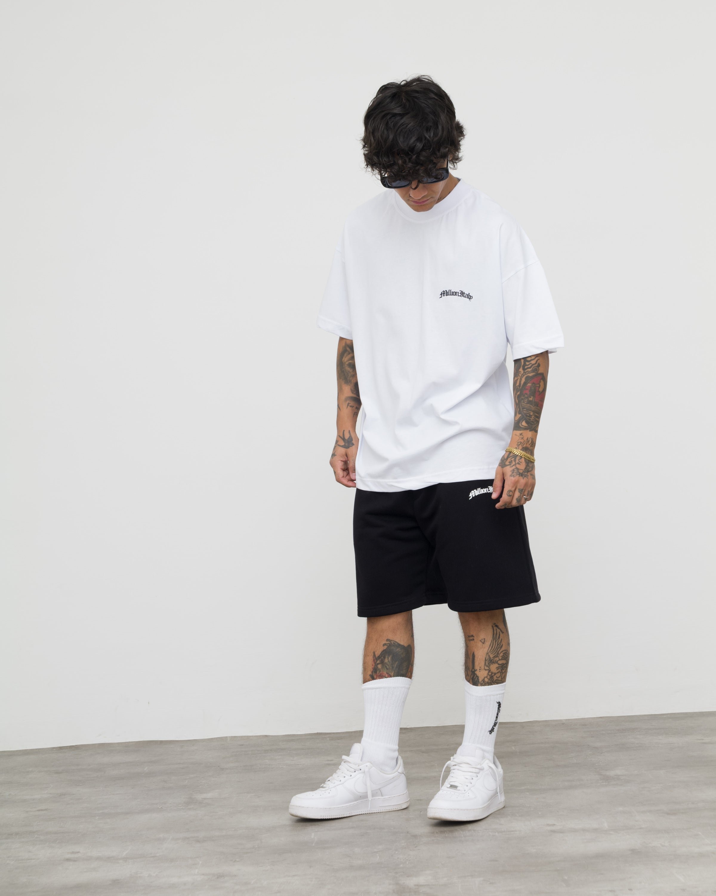 White Origin Black T-Shirt