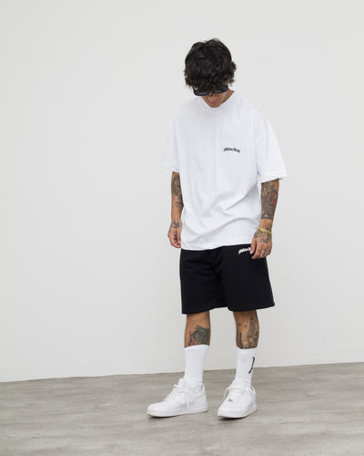 White Origin Black T-Shirt