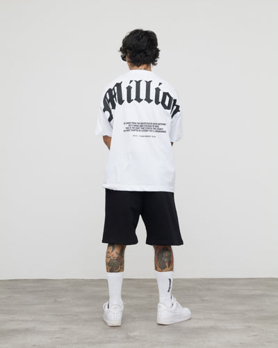 White Origin Black T-Shirt