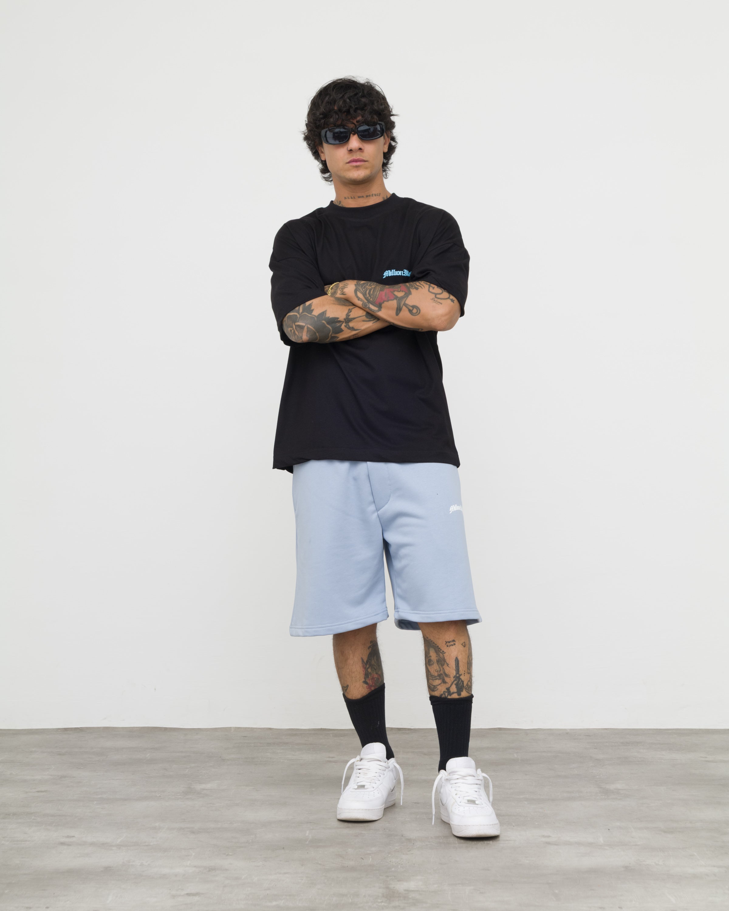 Black Origin Light Blue T-Shirt
