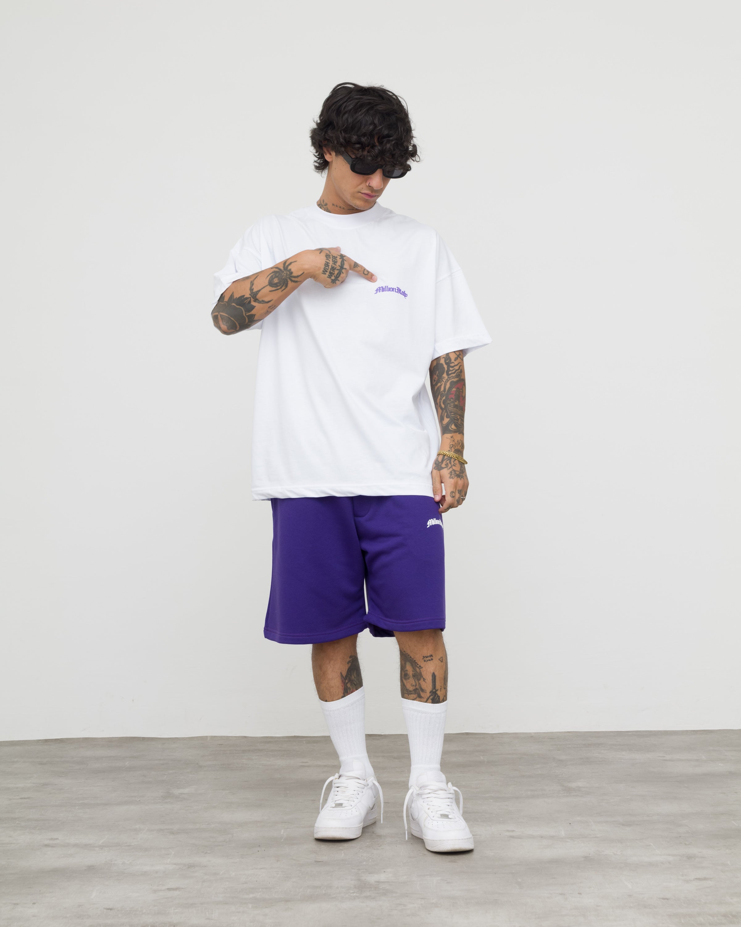 White Origin Purple T-Shirt