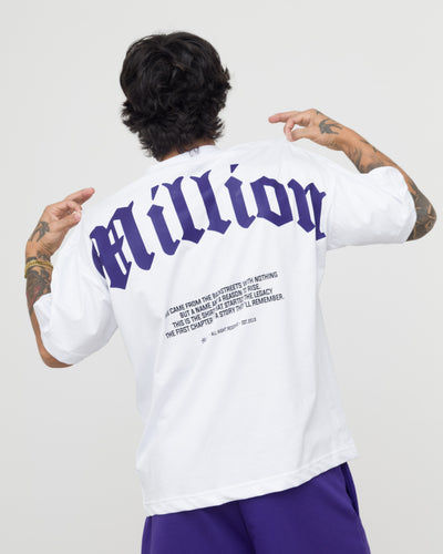 White Origin Purple T-Shirt