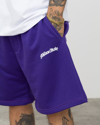 Purple SIGILLVM Shorts
