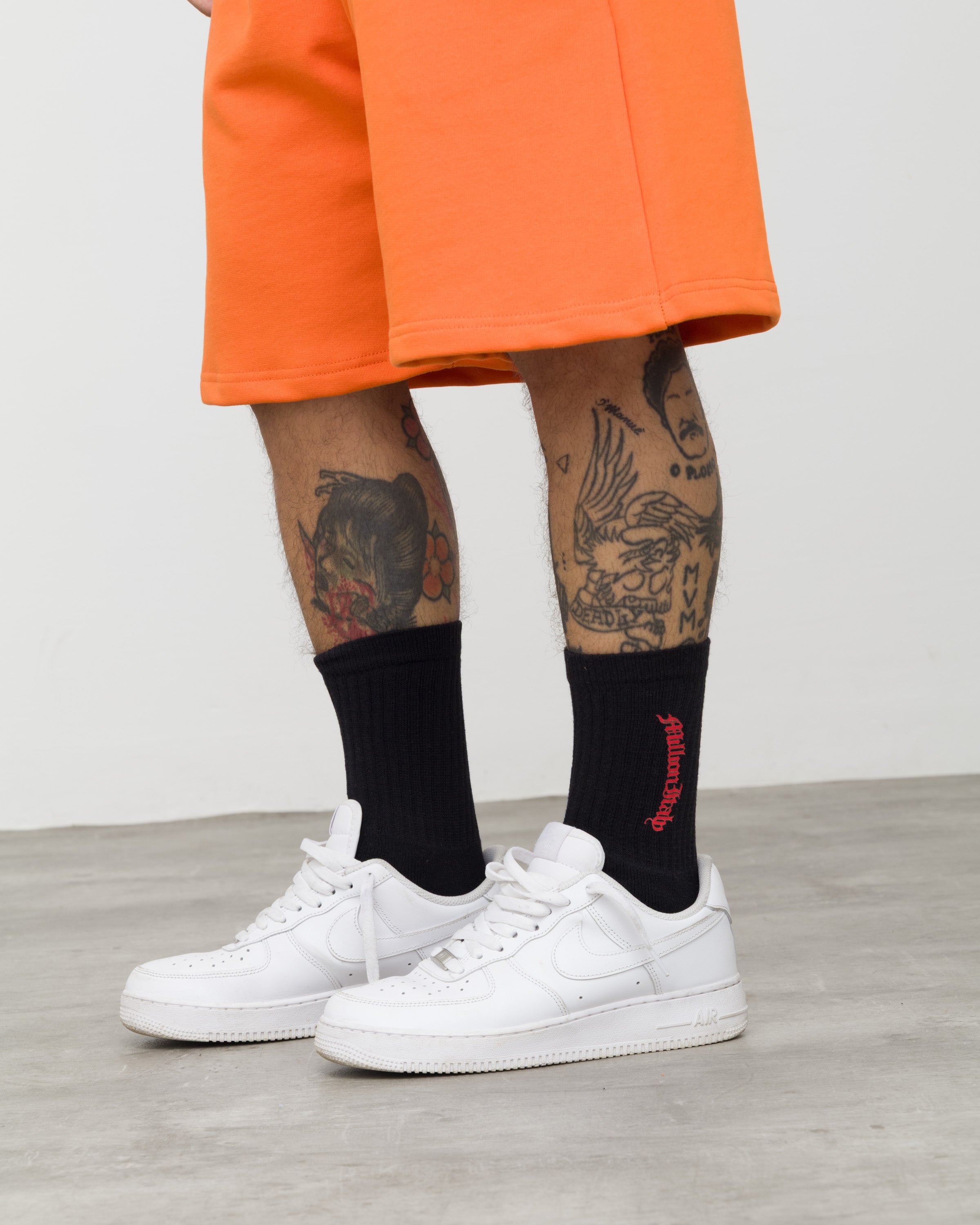 Orange SIGILLVM Shorts