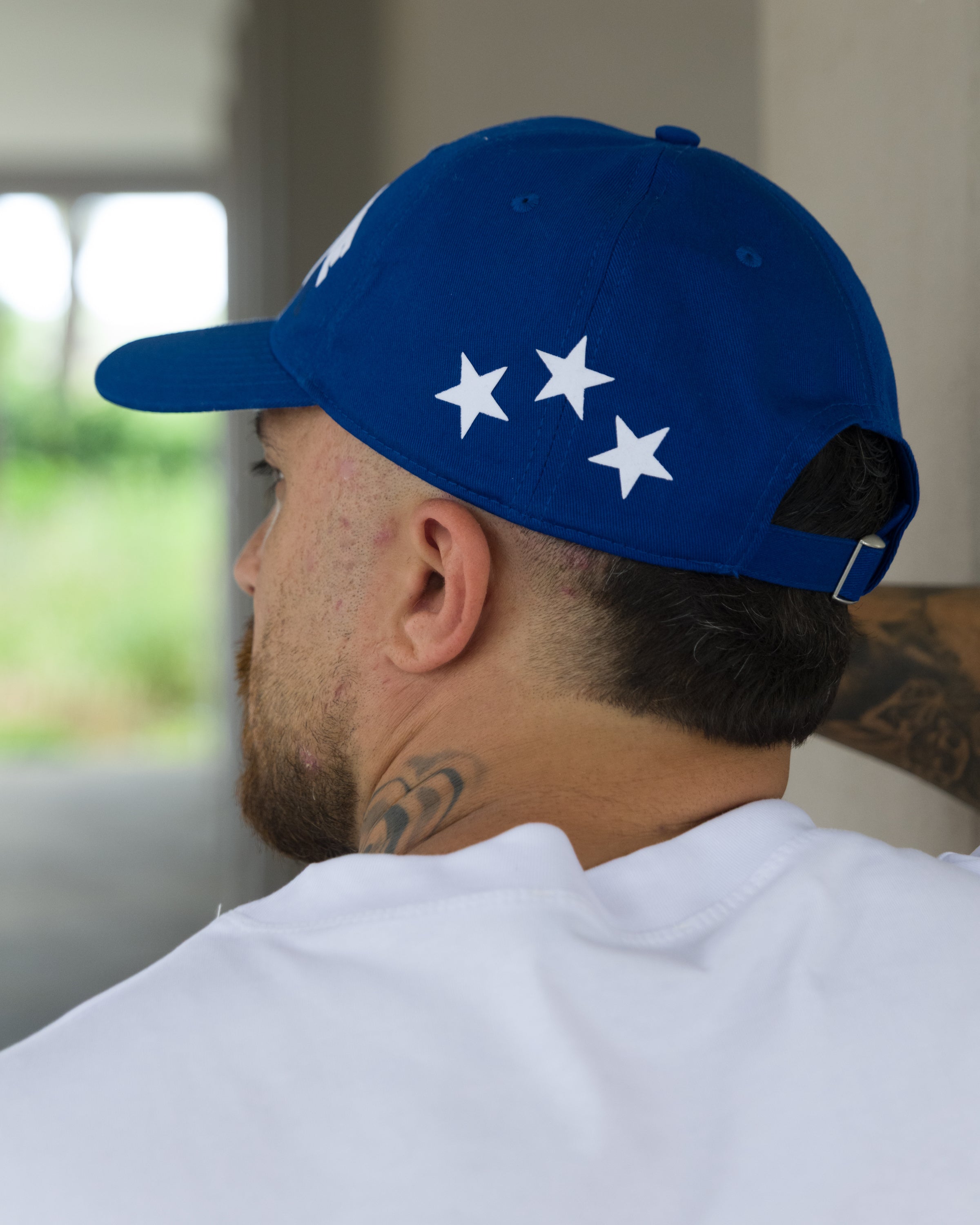 Champagne Million Blue Hat
