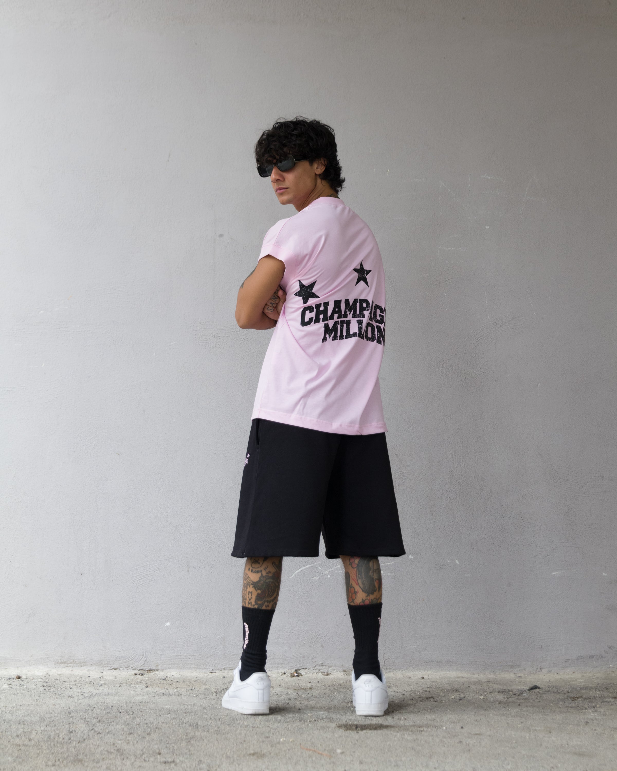 Black Champagne Million Shorts