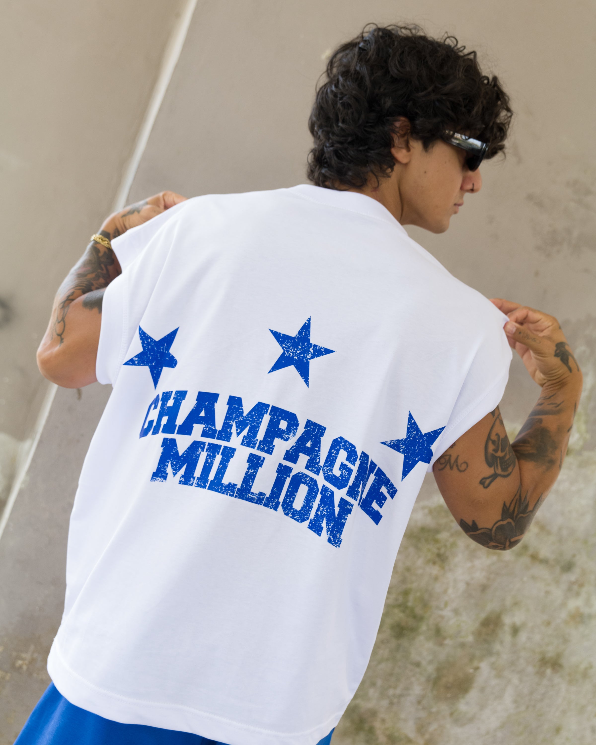 White Champagne Million T-Shirt