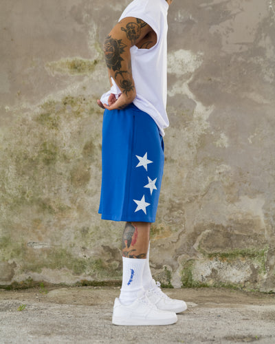 Blue Champagne Million Shorts