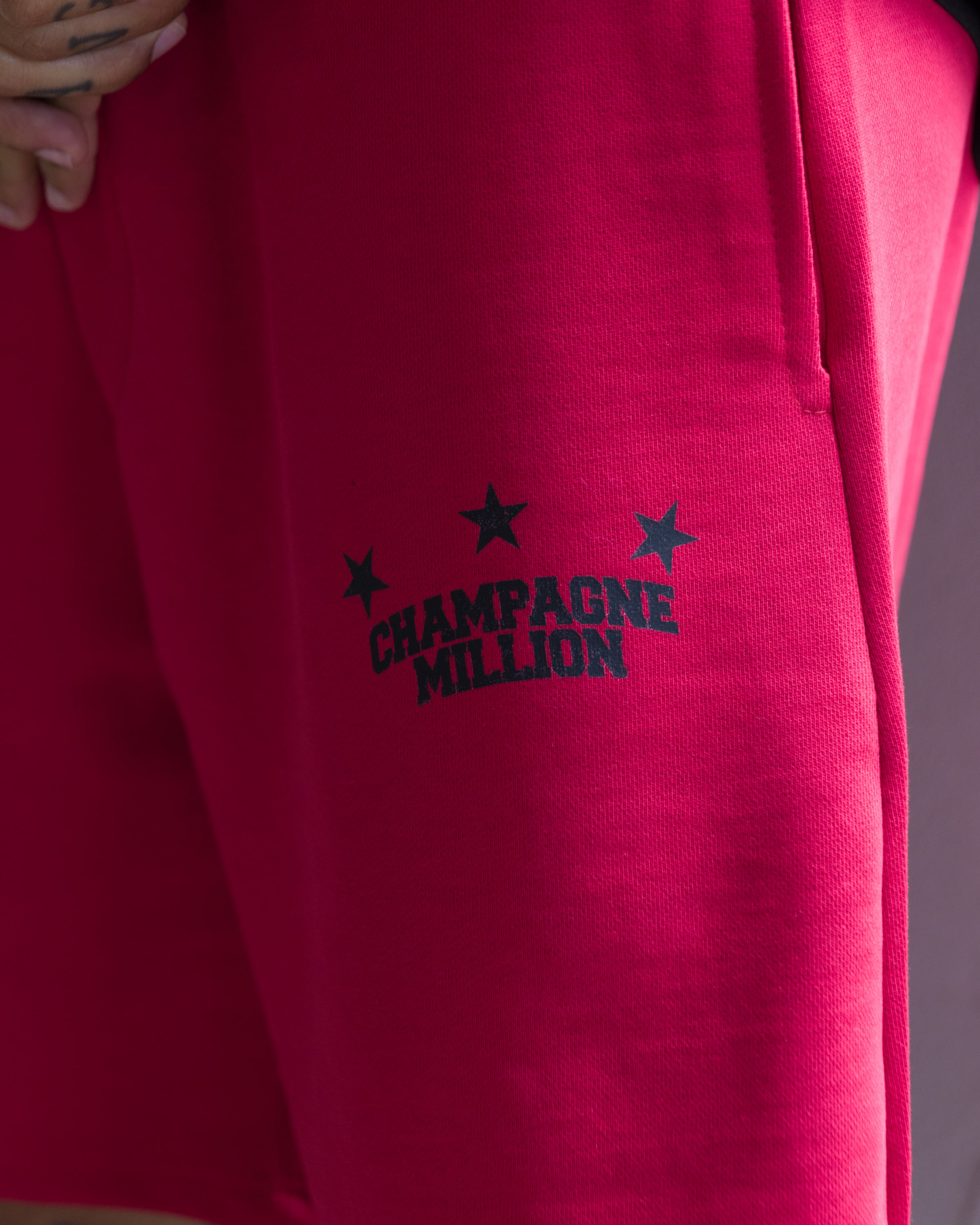 Red Champagne Million Shorts